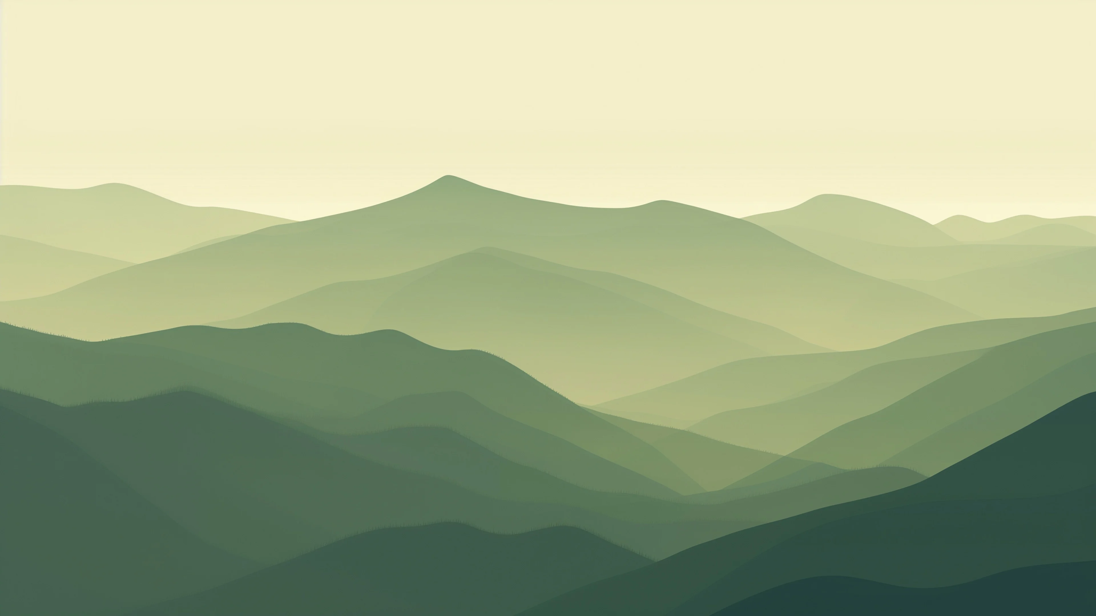 Mountains Minimalist Flat design Wallpaper 4k for Desktop
