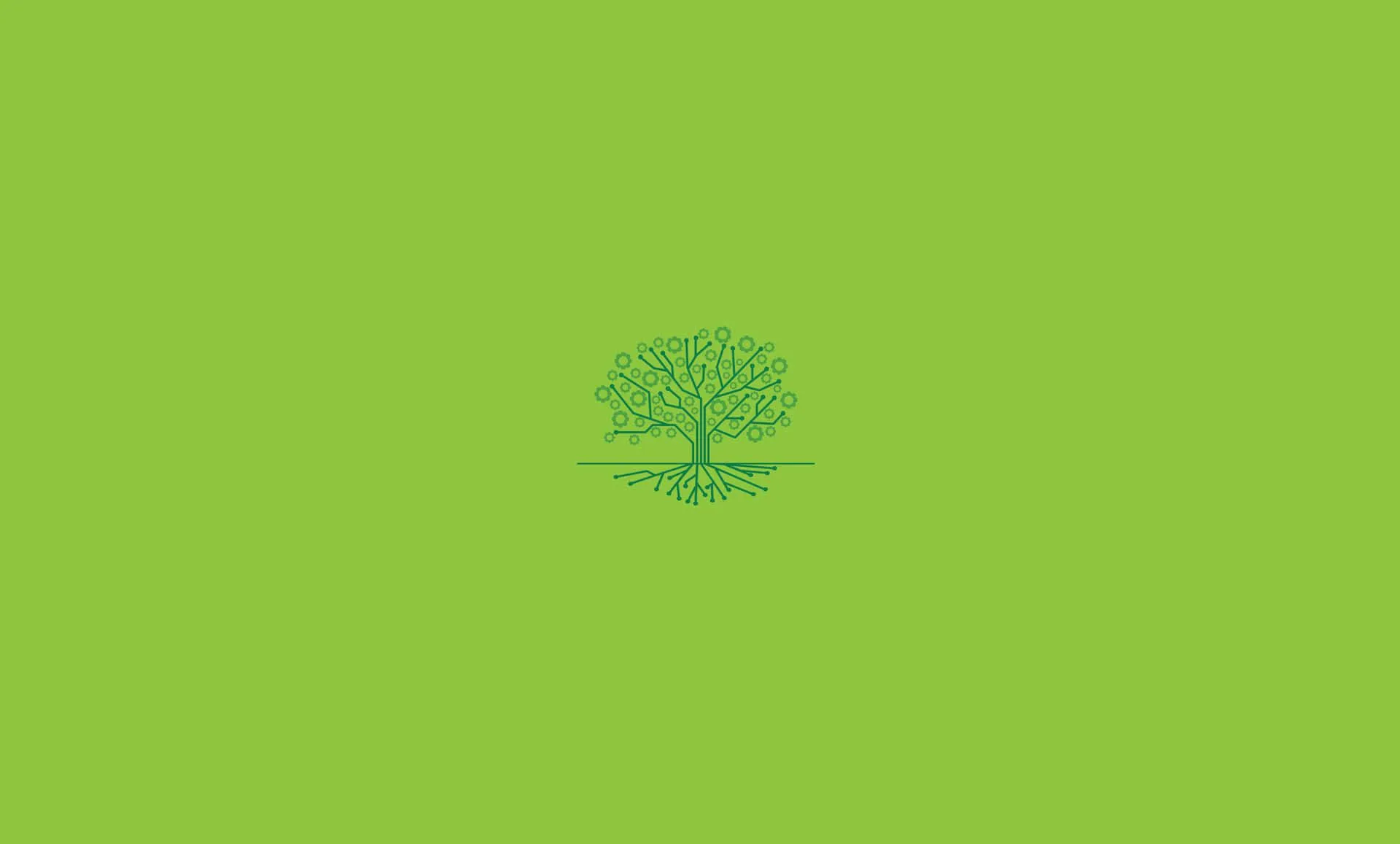 Green Minimalist Wallpaper