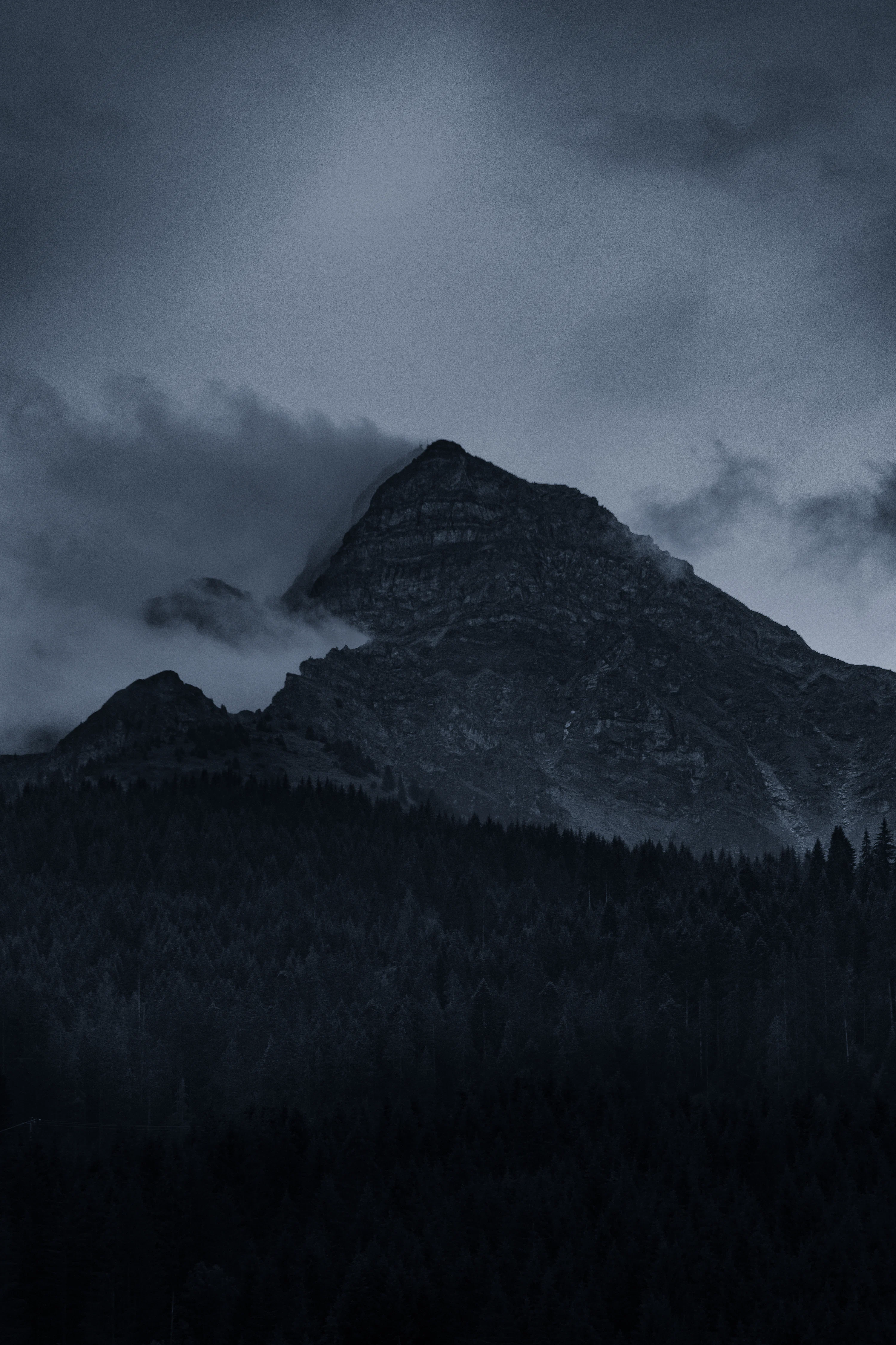 Dark Mountain Picture. Download Free Image