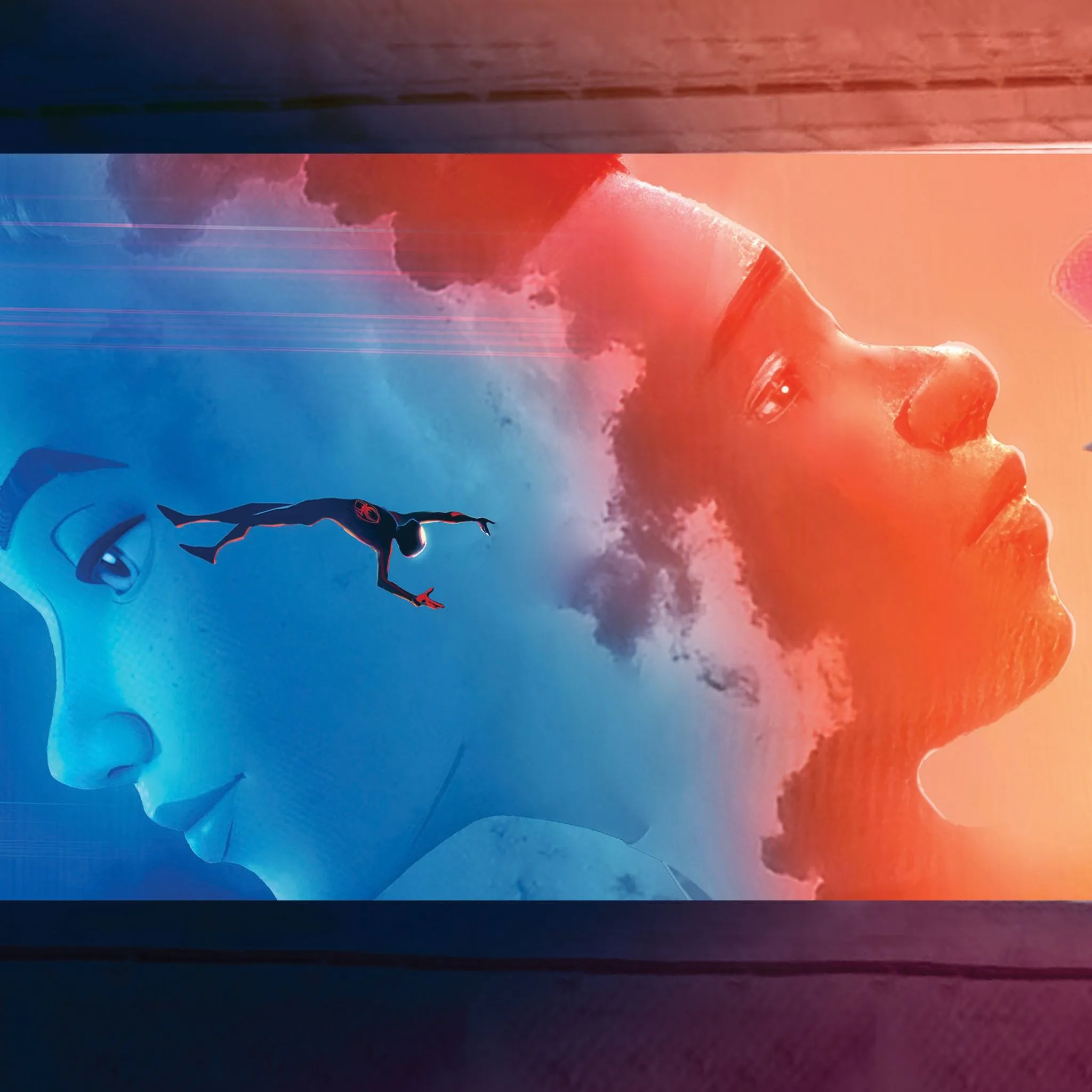 Miles Morales & Gwen Stacy In Across The Spider Verse 8K Wallpaper