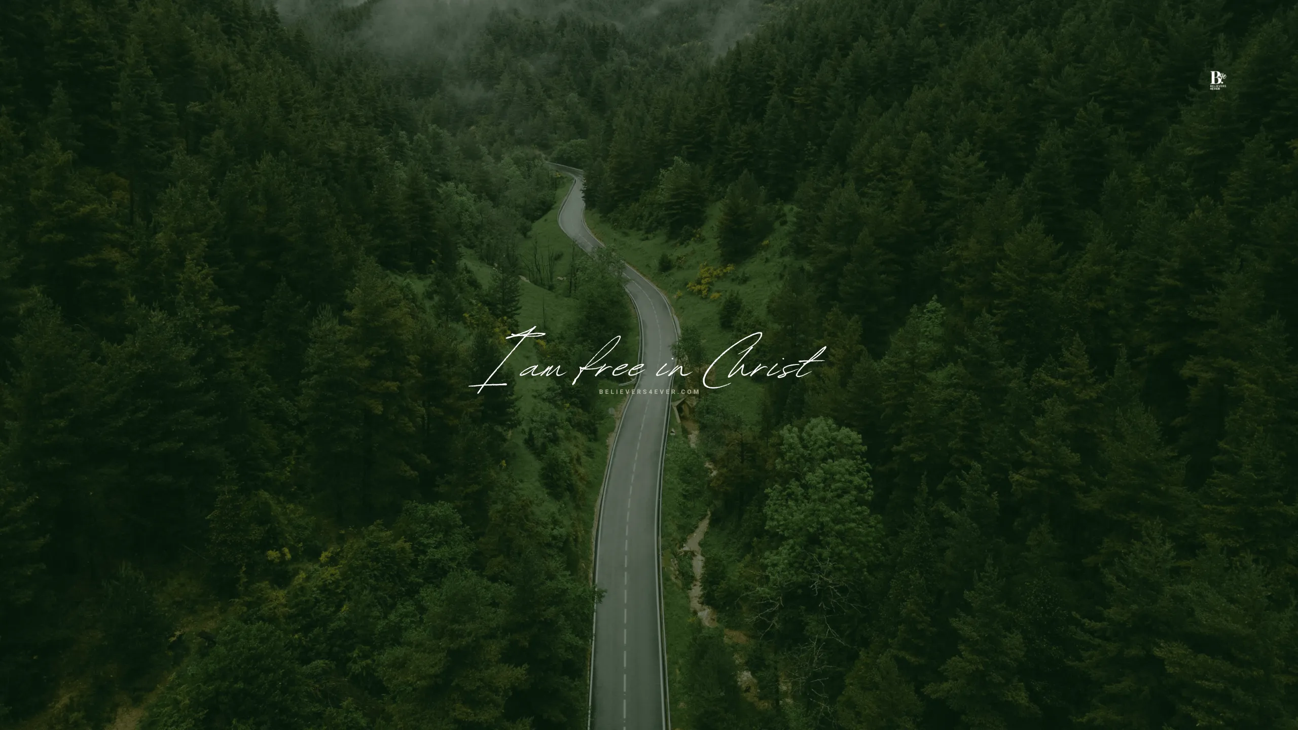 I am free in Christ desktop wallpaper