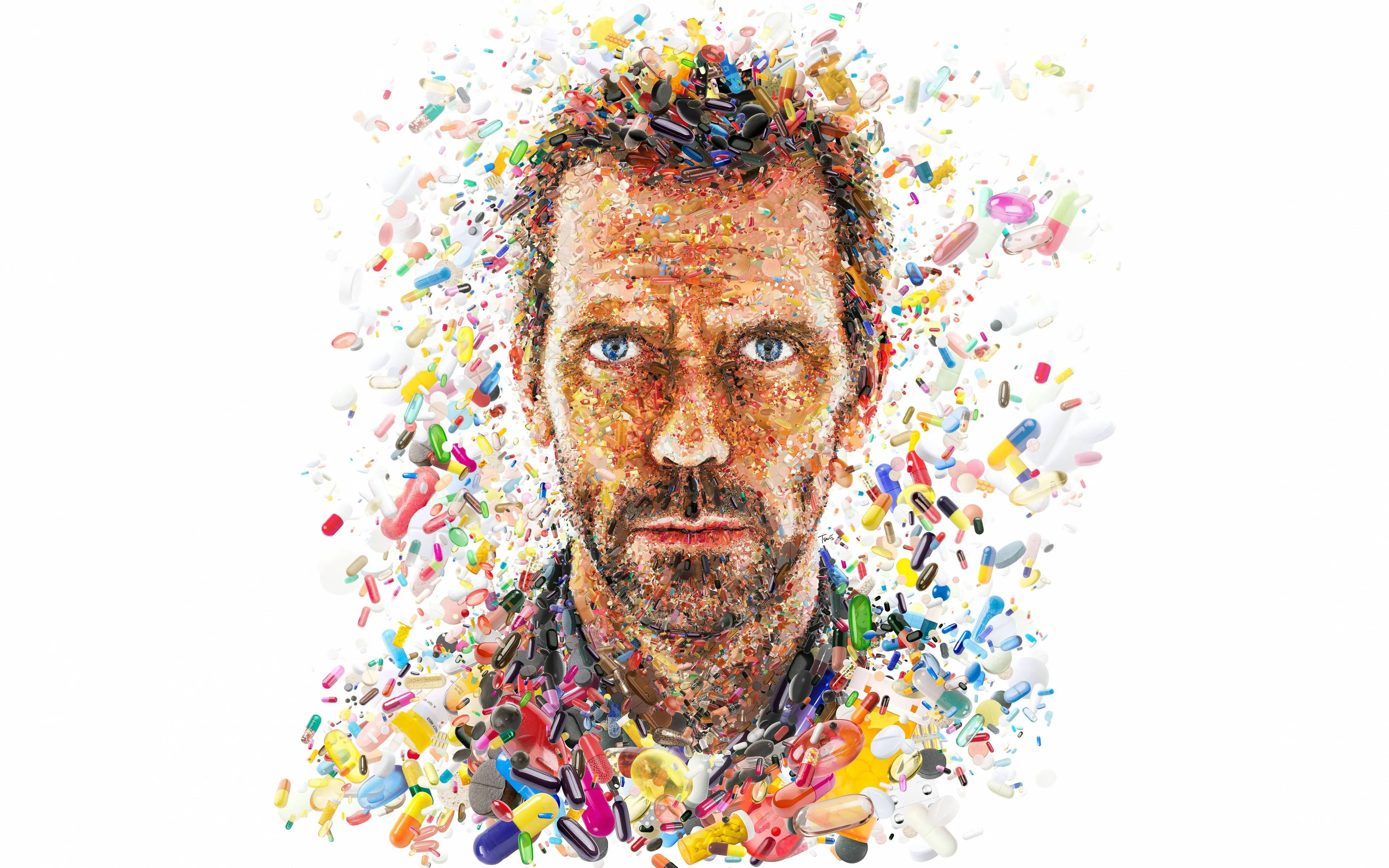 Dr House Gregory & Capsule In Art Wallpaper, HD TV Series 4K Wallpaper, Image and Background