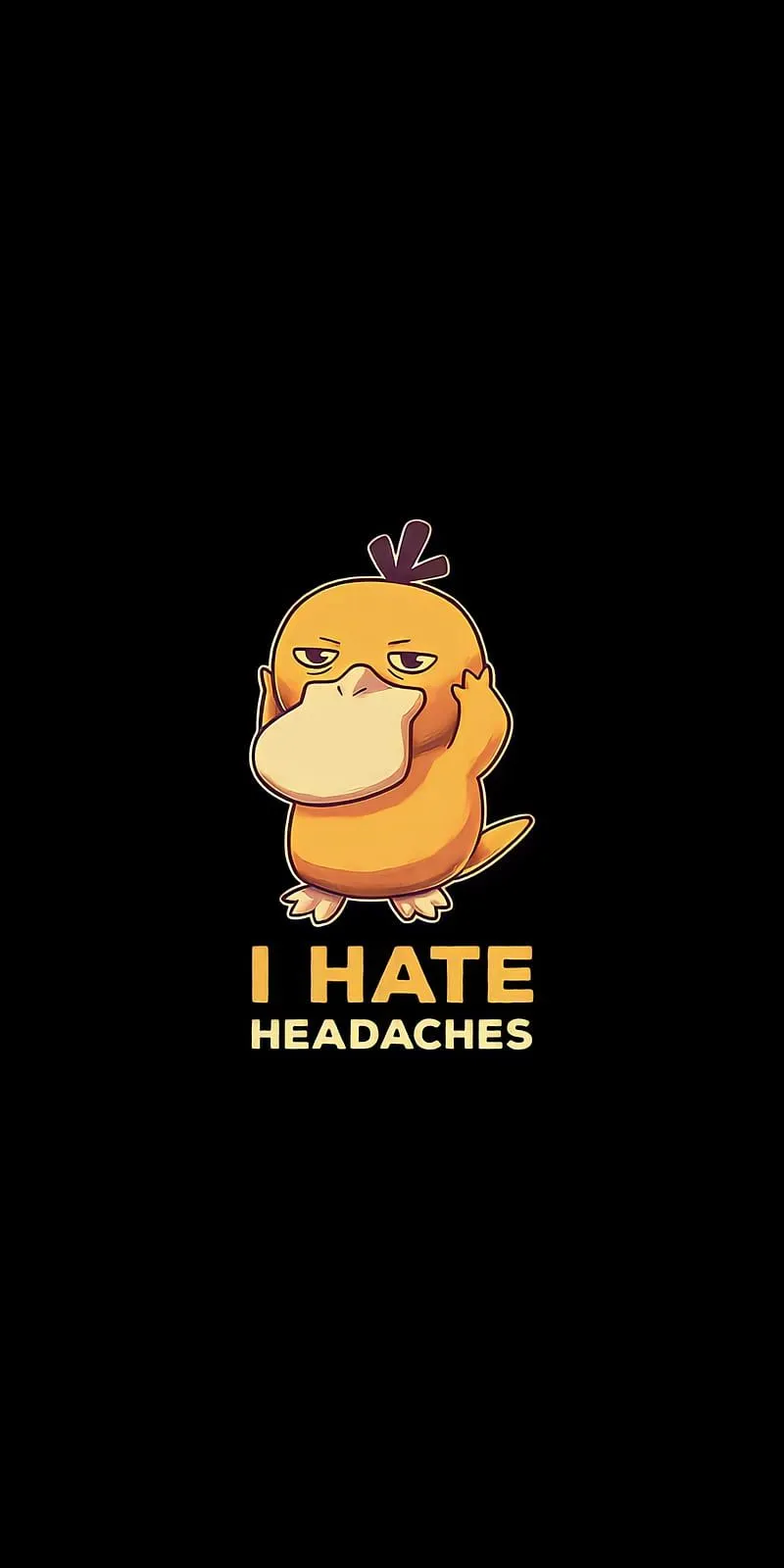 Psyduck, pokemon, HD phone wallpaper