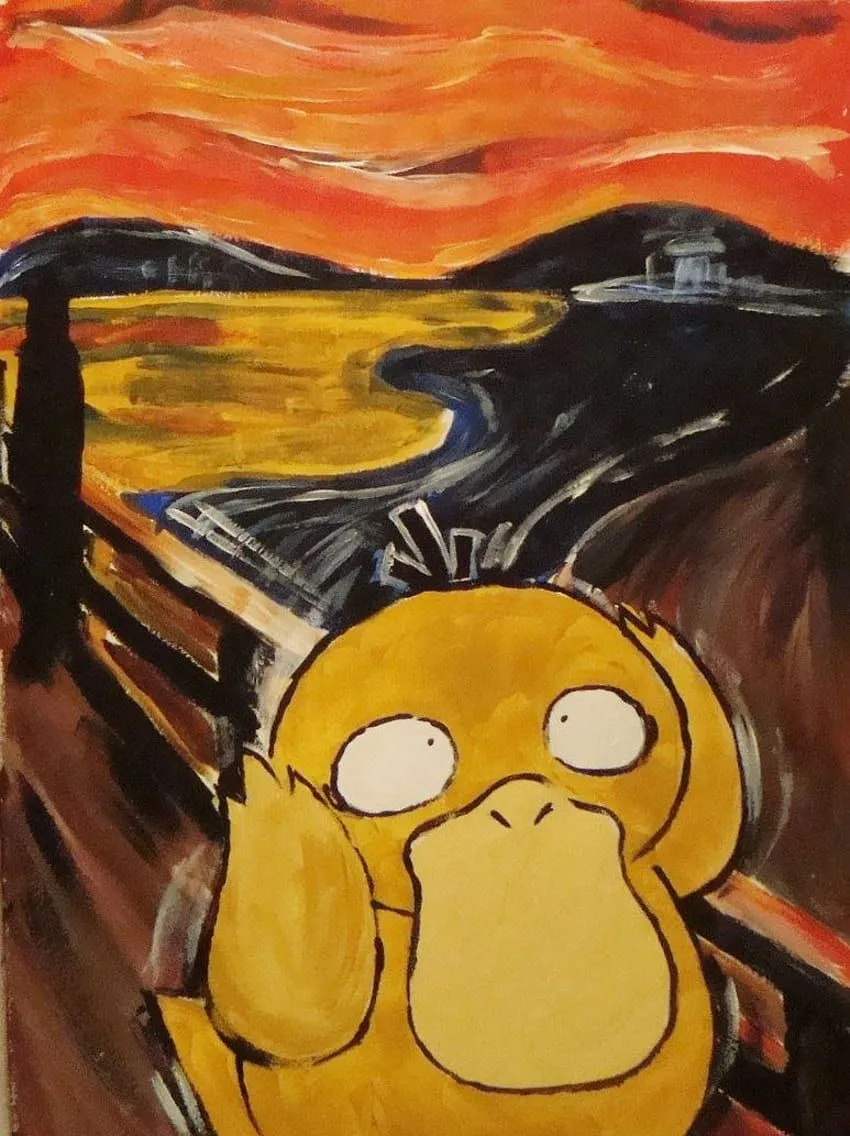 Cute pokemon, Psyduck, Pokemon art HD phone wallpaper