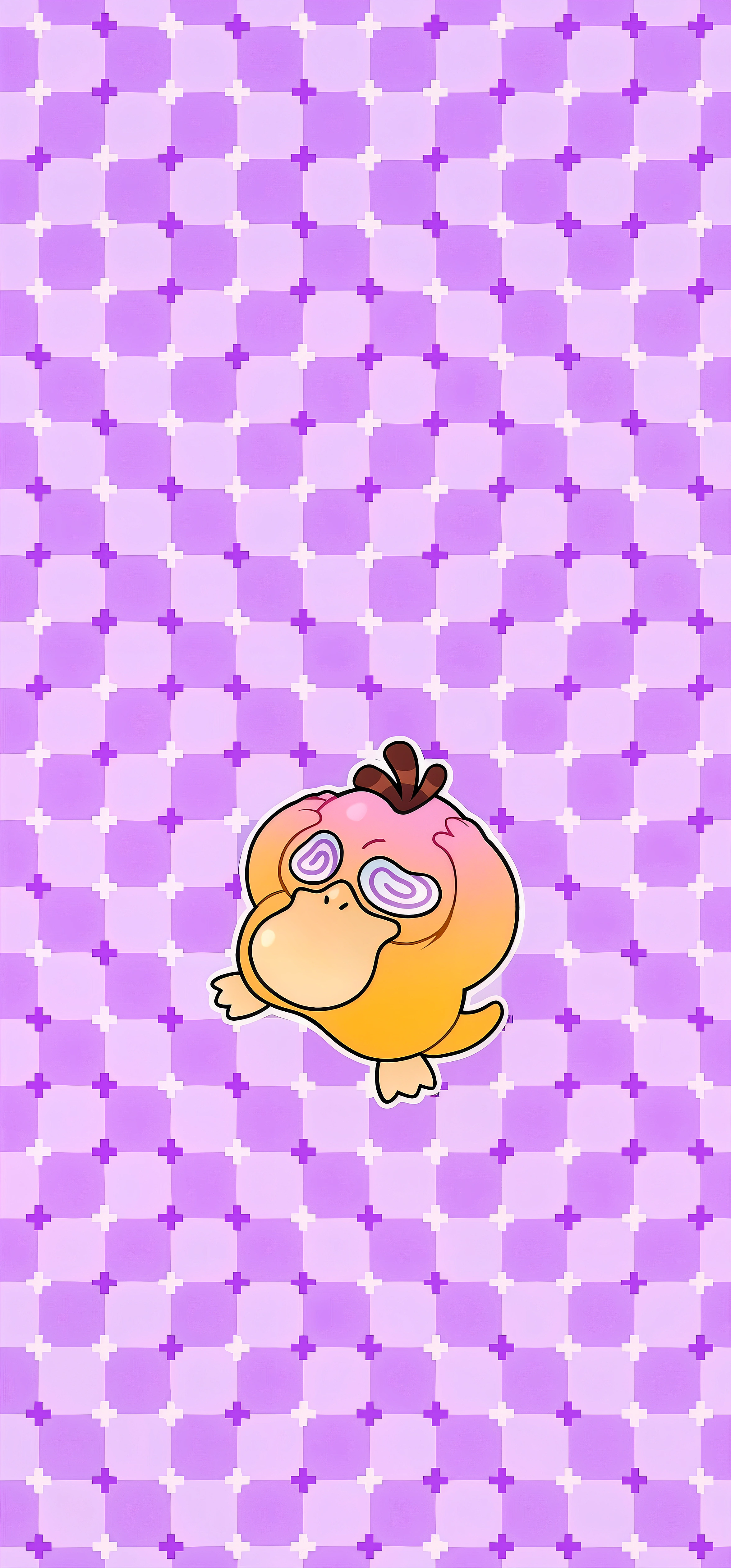 Psyduck phone wallpaper