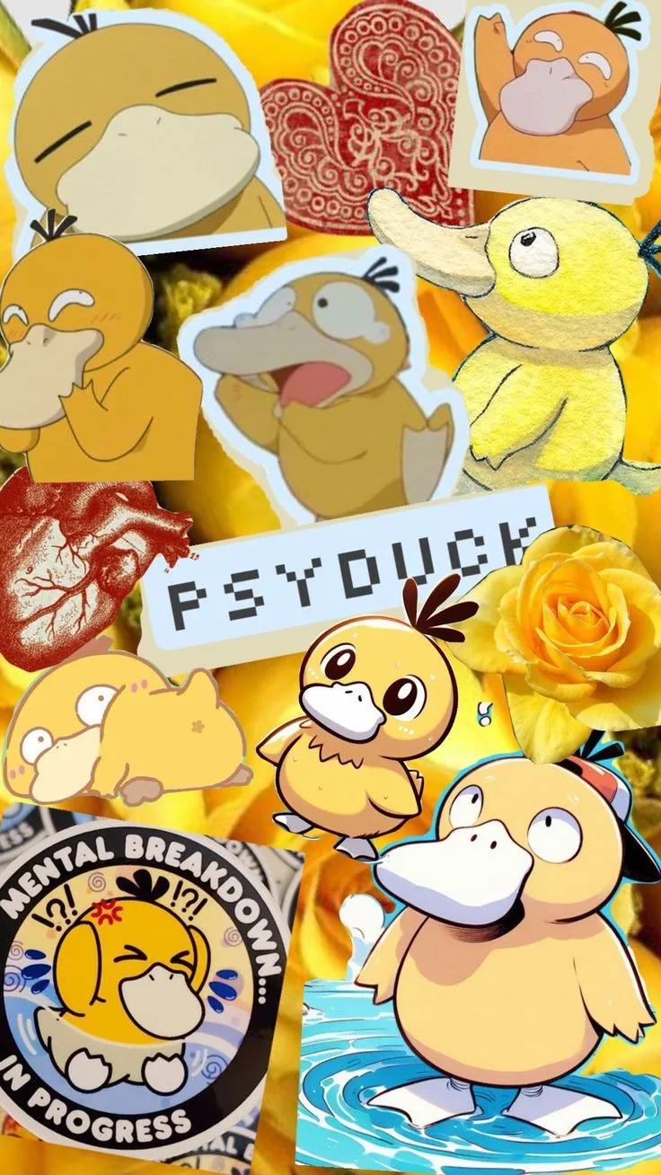 anime#pokemon#psyduck#. Cute pokemon picture, Cute pokemon wallpaper, Psyduck