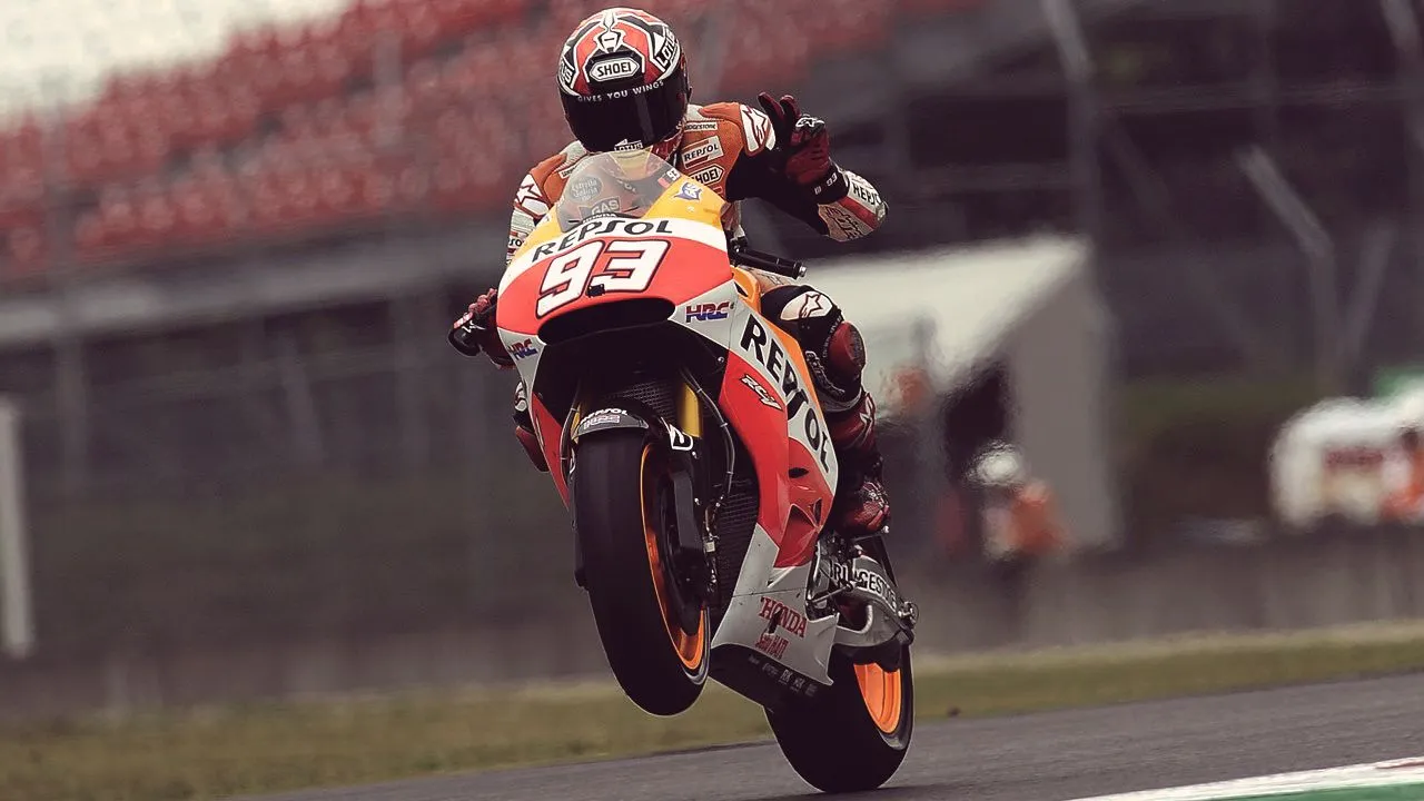 Reflecting the season: Marc Márquez