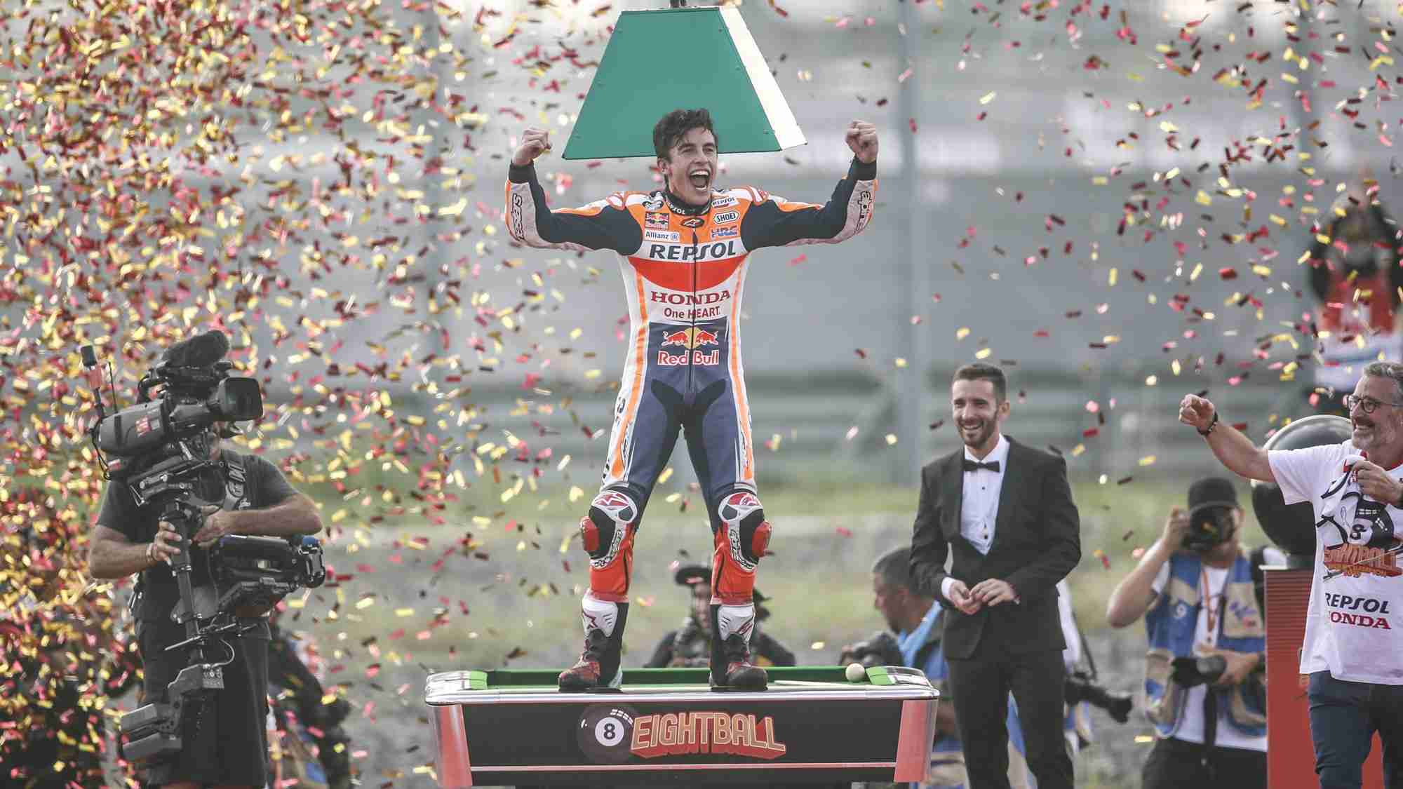 Marc Marquez is the 2019 MotoGP world champion. Motorcycle News, Reviews and Knowledge Base