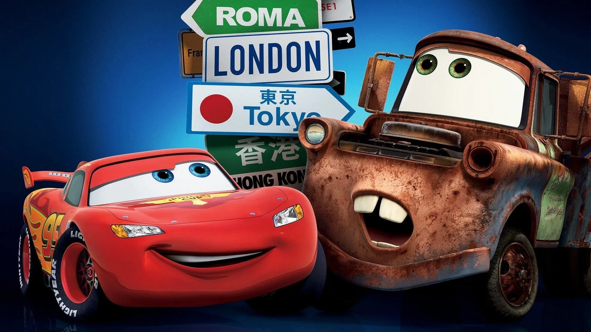 Desktop wallpaper: Movie, Cars 2, Cars 4K free download for PC. 405446