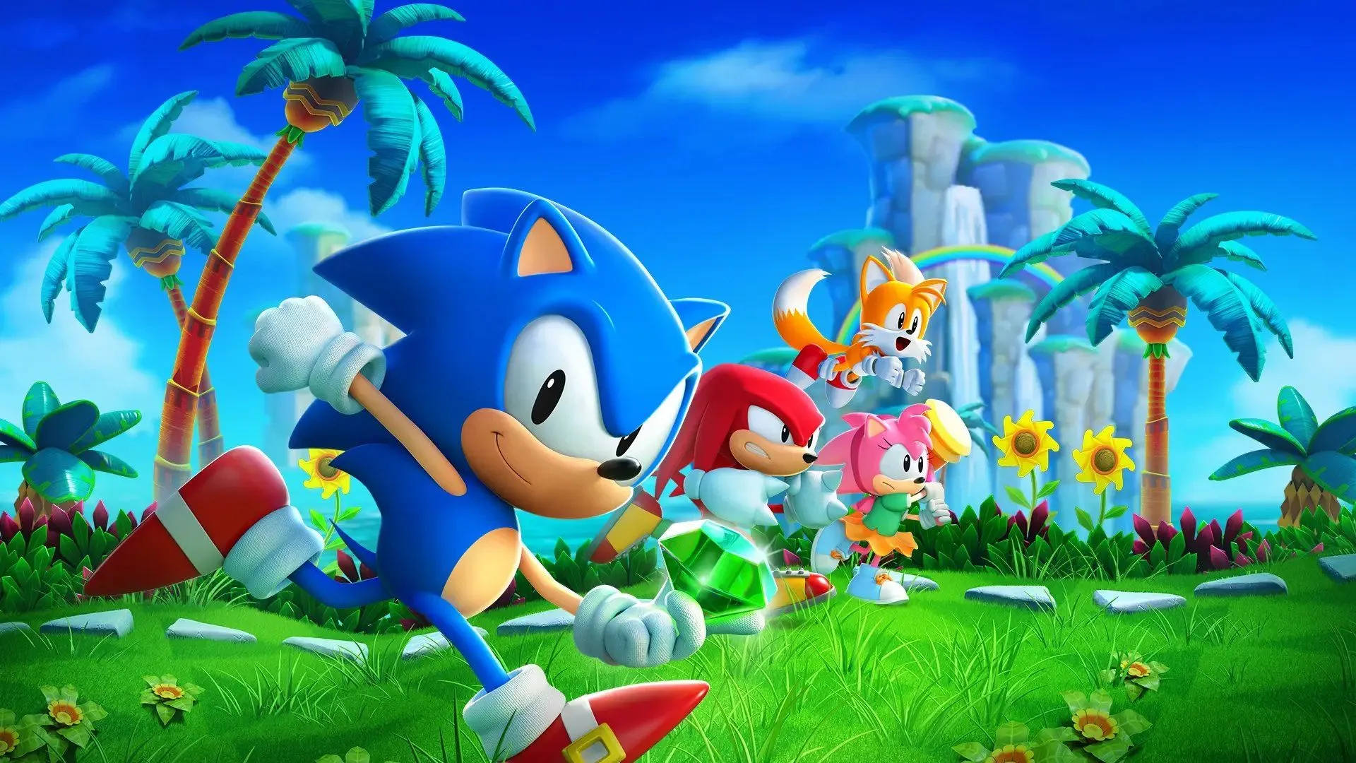 Sonic Superstars HD Wallpaper