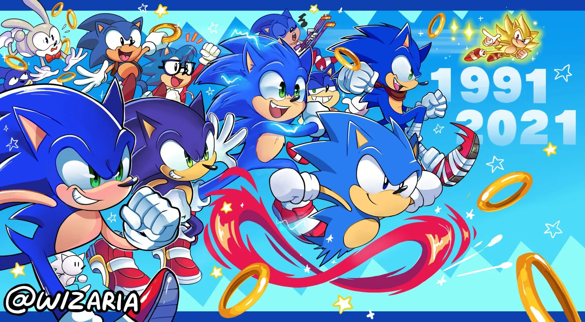 Free Boom Sonic 4K Wallpaper & Desktop HD Background for PC