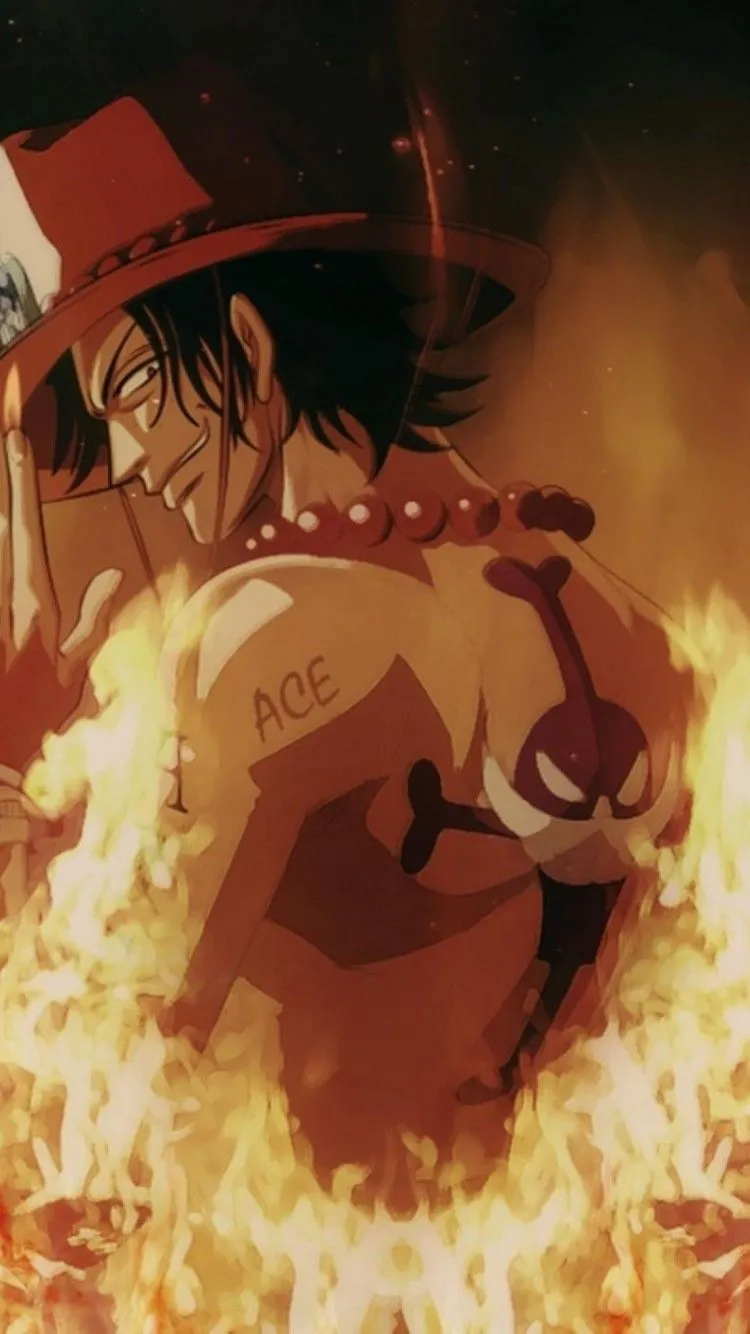 4k Phone Cool Ace Wallpaper One Piece Portgas Ace