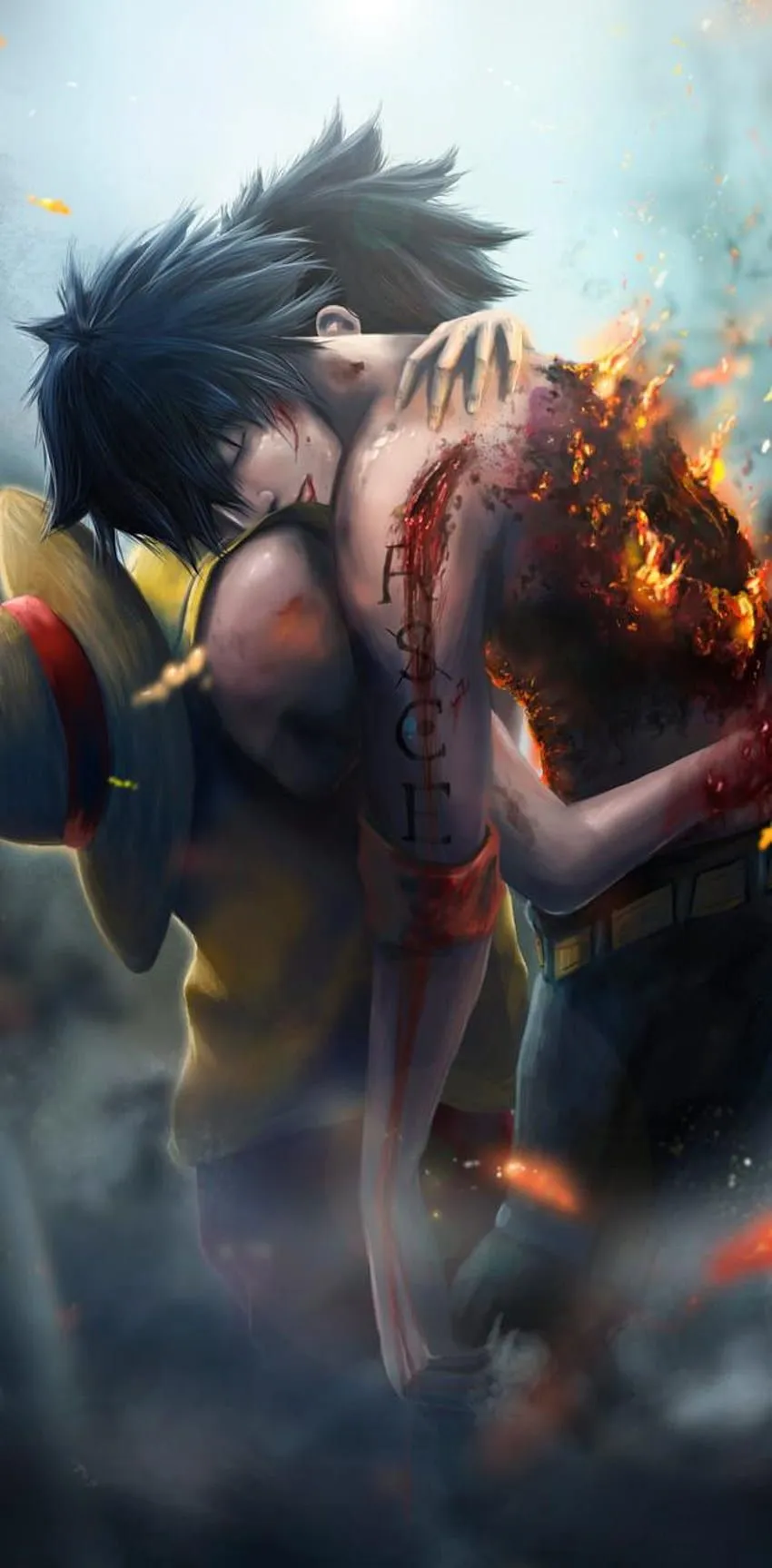 Portgas D Ace Death, One Piece Ace Death HD phone wallpaper