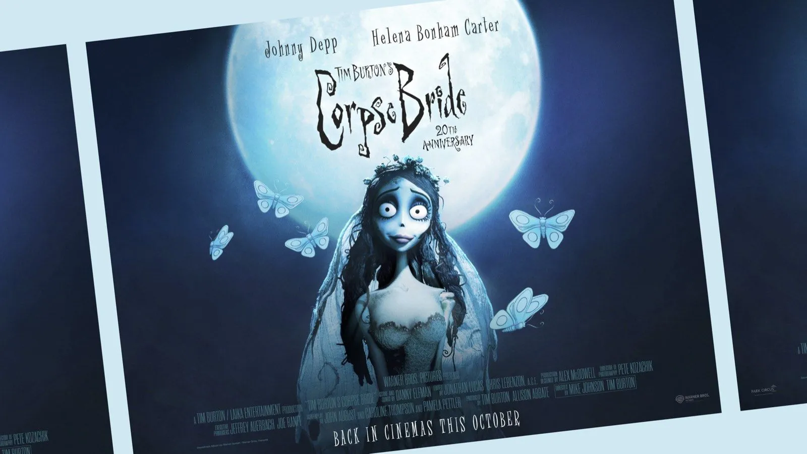 Corpse Bride Is Resurrected In Cinemas This Halloween For Its 20th Anniversary!