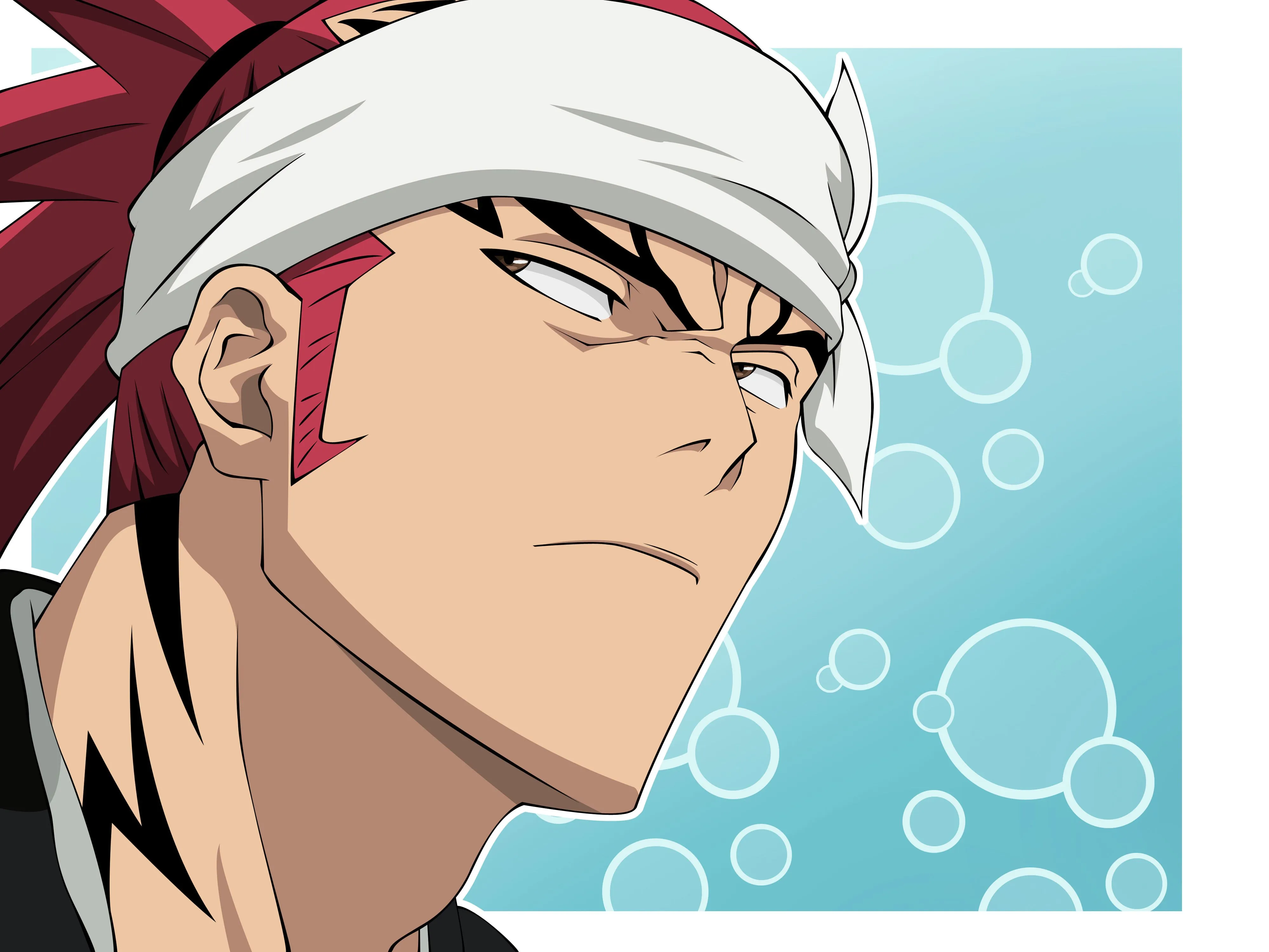 Download Renji Abarai Anime Bleach 4k Ultra HD Wallpaper