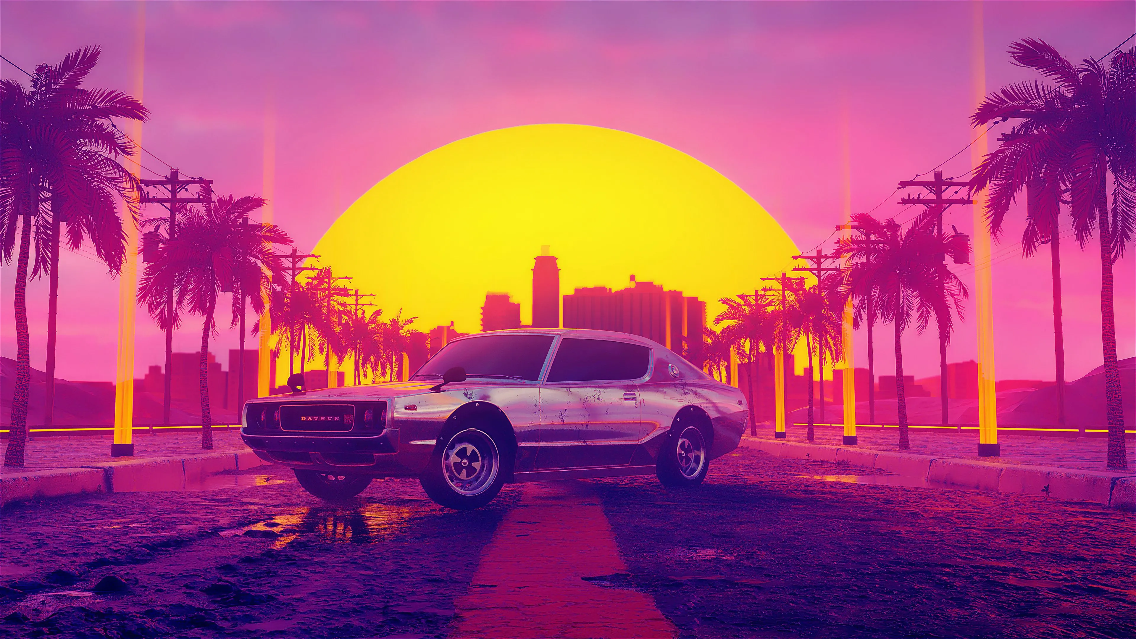 Game Grand Theft Auto VI 4k Car Wallpaper, HD Games 4K Wallpaper, Image and Background
