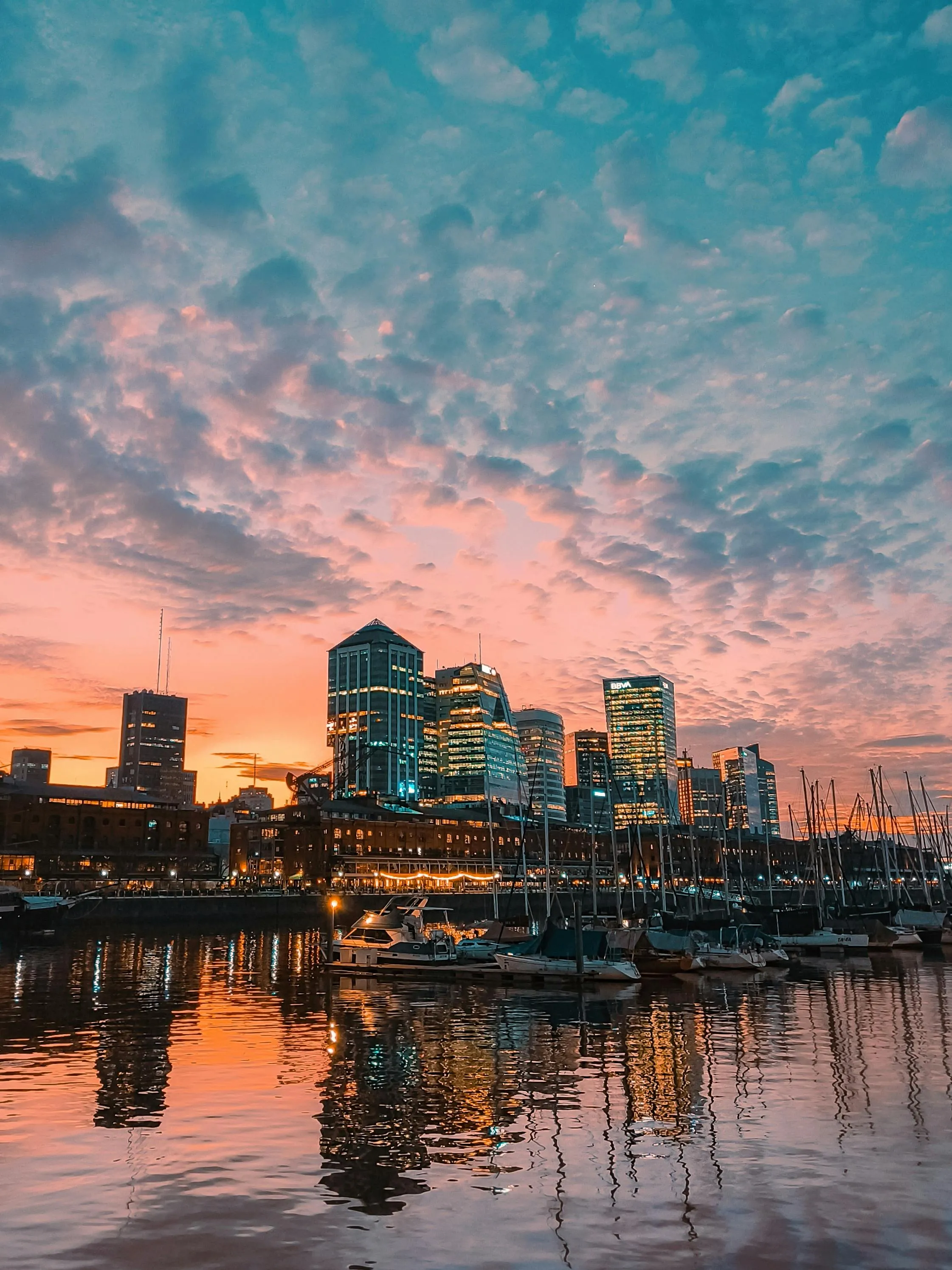 Downtown at Sunset · Free