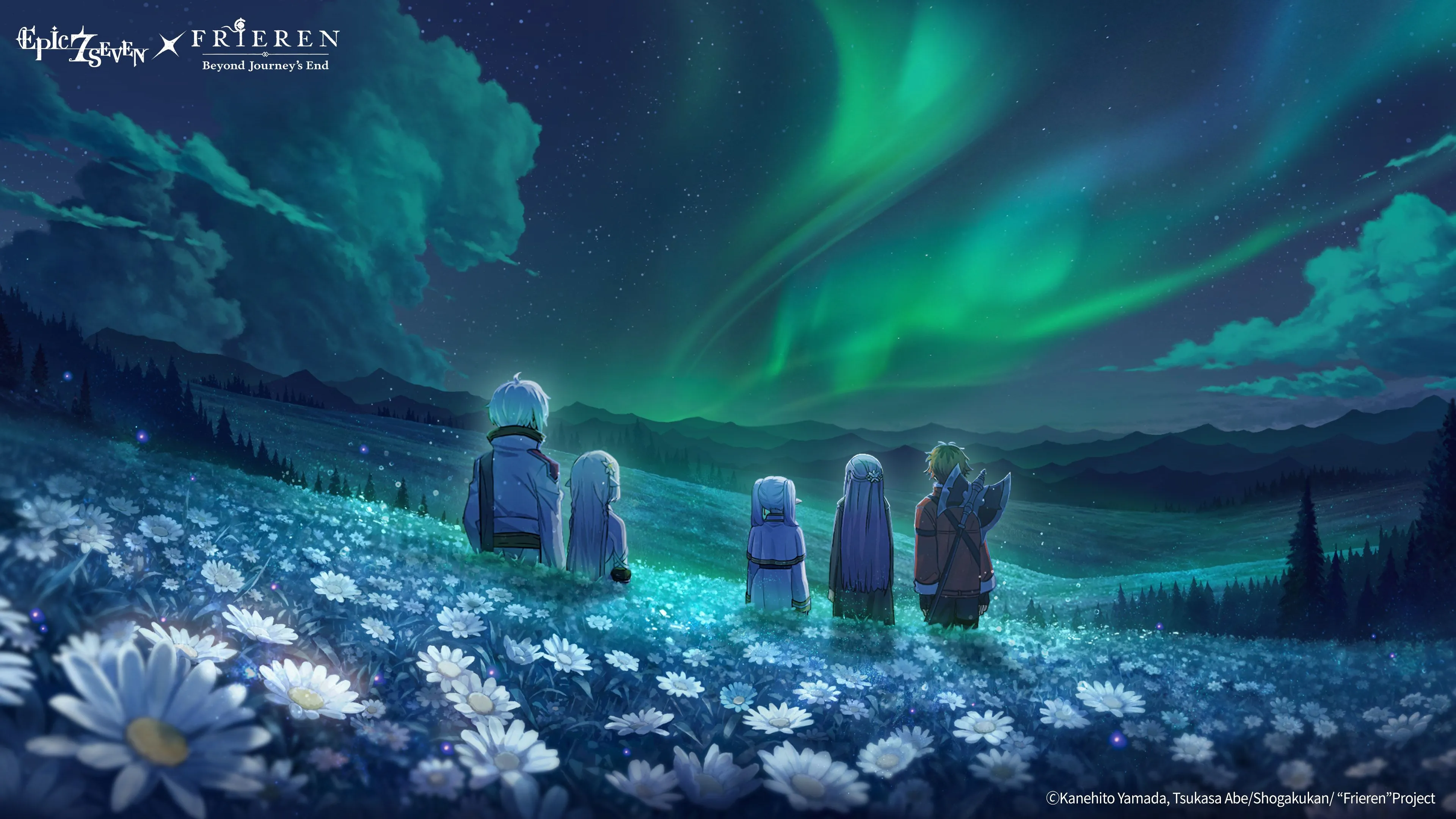 pic Seven x Anime Frieren: Beyond Journey's End Crossover Week 3 Wall Paper
