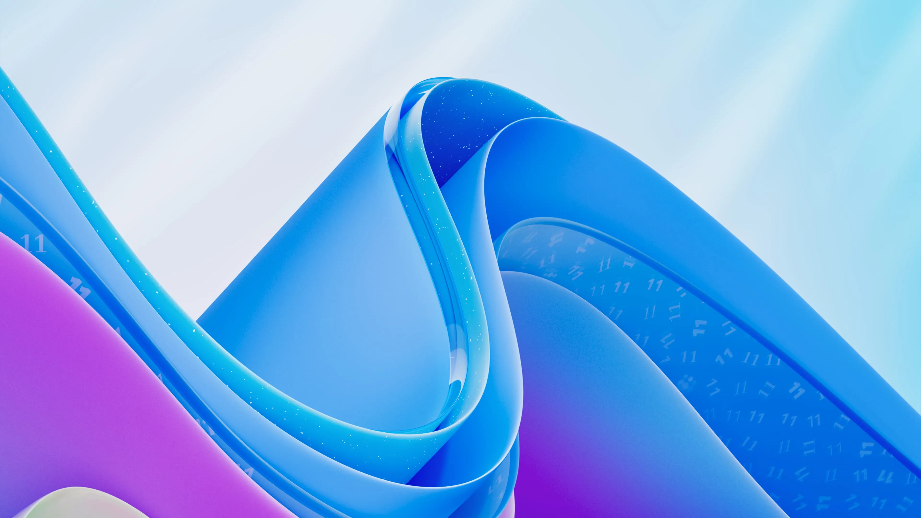 Windows 11 Anniversary Light Abstract Blue Purple Wallpaper 4K Abstract & Digital Art Wallpaper