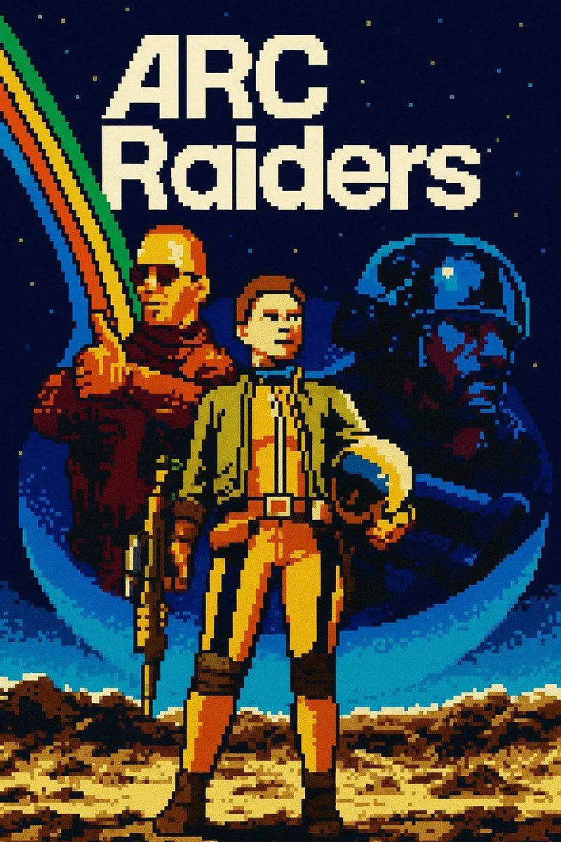 16 Bit For Your Desktop, 8 Bit For Your Phone. ARC Raiders Wallpaper Of The Day