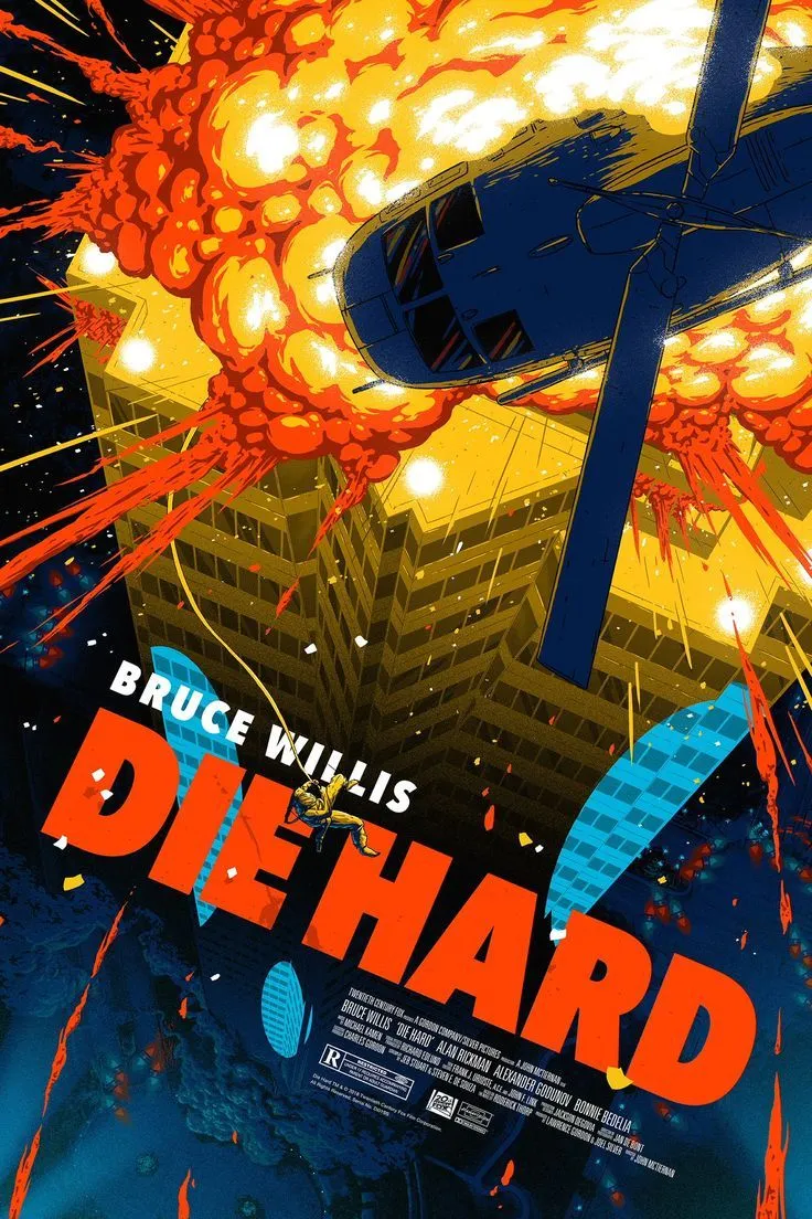 Die hard wallpaper. Die hard 2 poster, Die hard fan poster