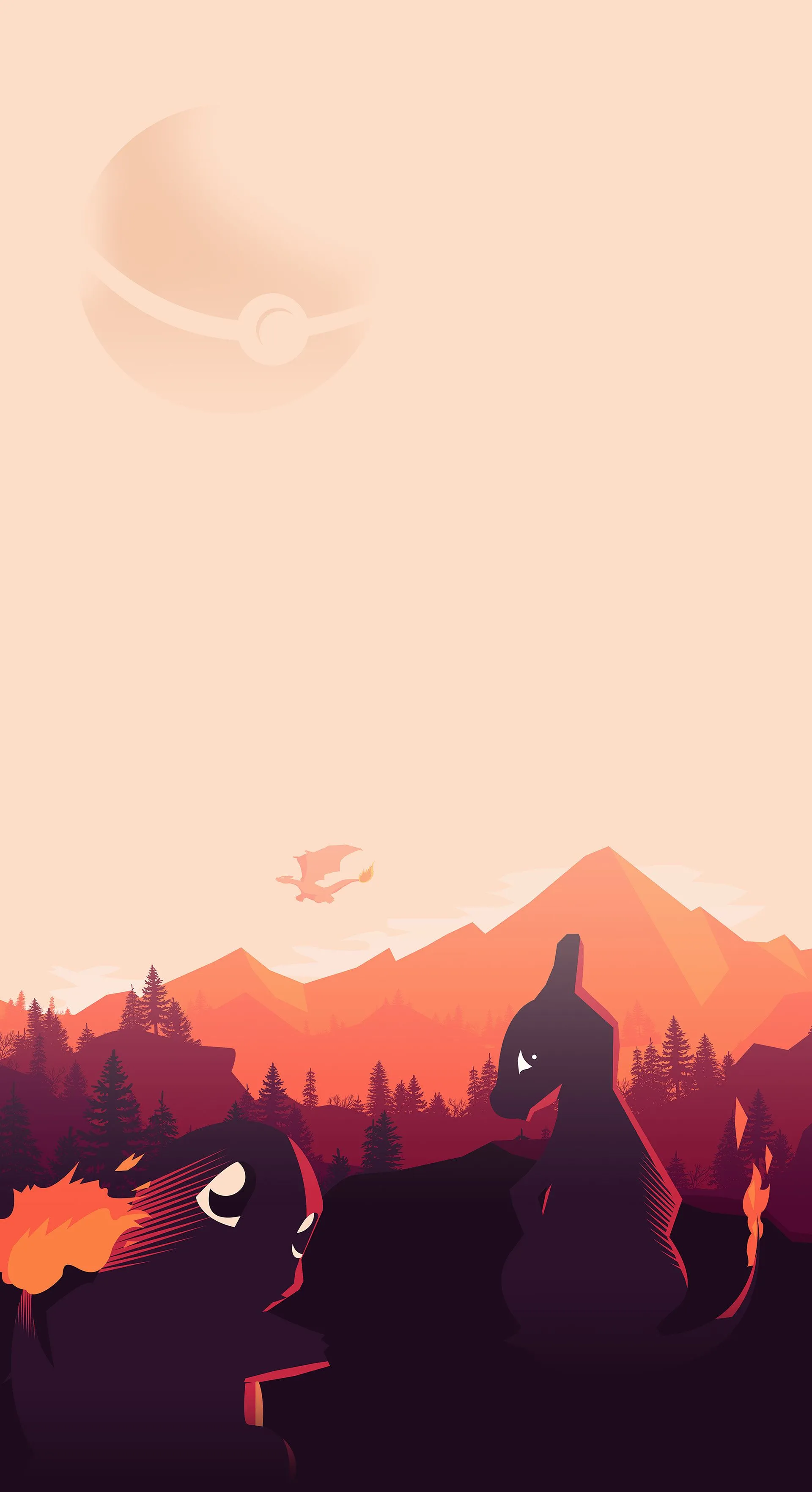 Pokemon Vector minimalist Poster. Image - Behance