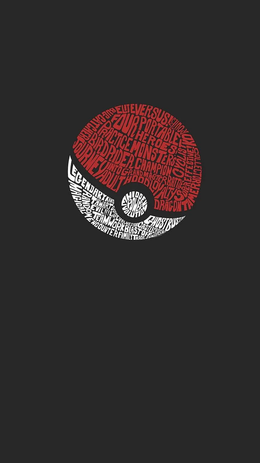 Pokemon Phone, Minimal Pokeball HD phone wallpaper