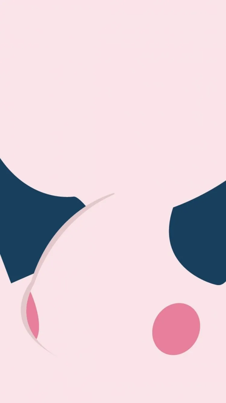 Phone wallpaper: Video Game, Pokémon, Minimalist, Mr Mime (Pokémon) 1085706