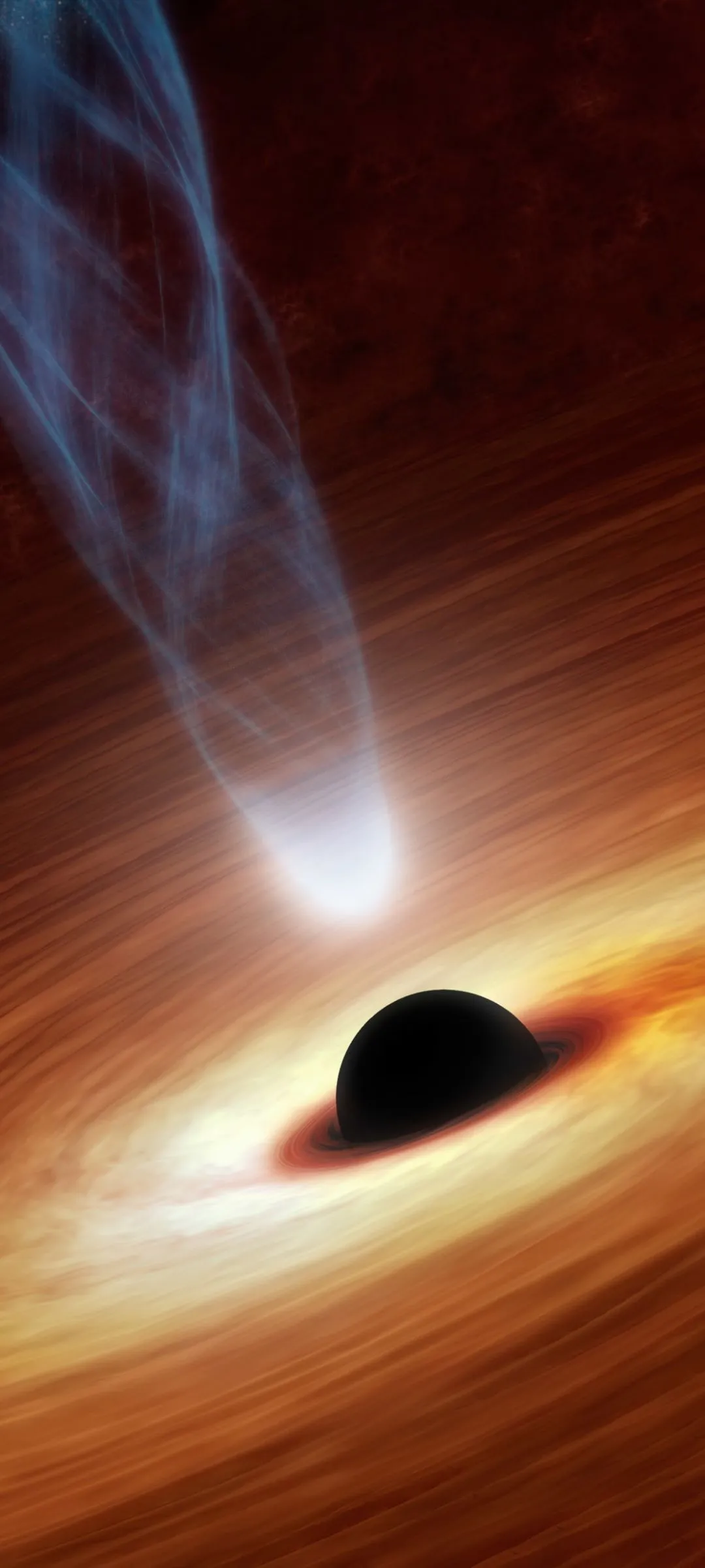 Phone wallpaper: Black Hole, Sci Fi 1407555