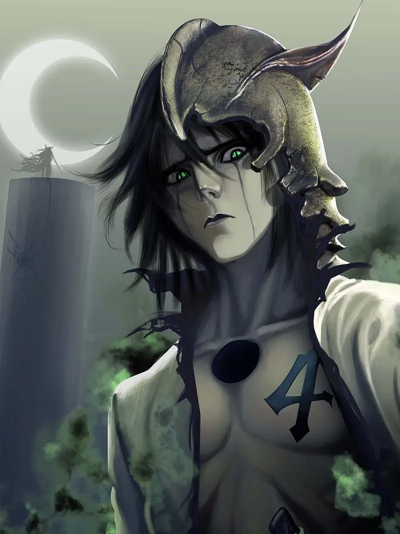 Ulquiorra Schiffer, anime, arrancar, bleach, espada, schiffer, ulquiorra, HD phone wallpaper