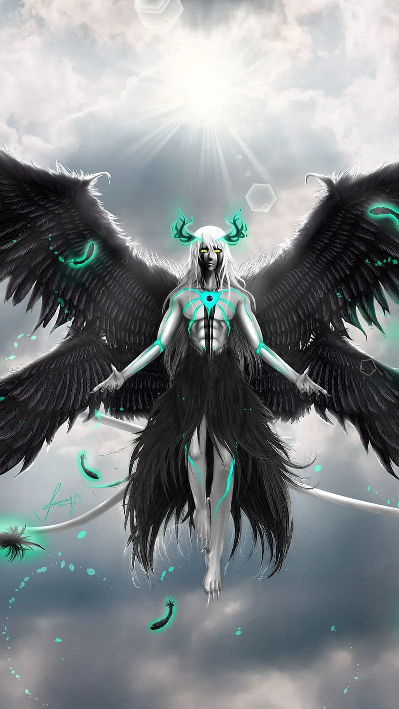 Ulquiorra Cifer, anime, arrancar, bleach, bleach brave souls, espada, hollow, HD phone wallpaper