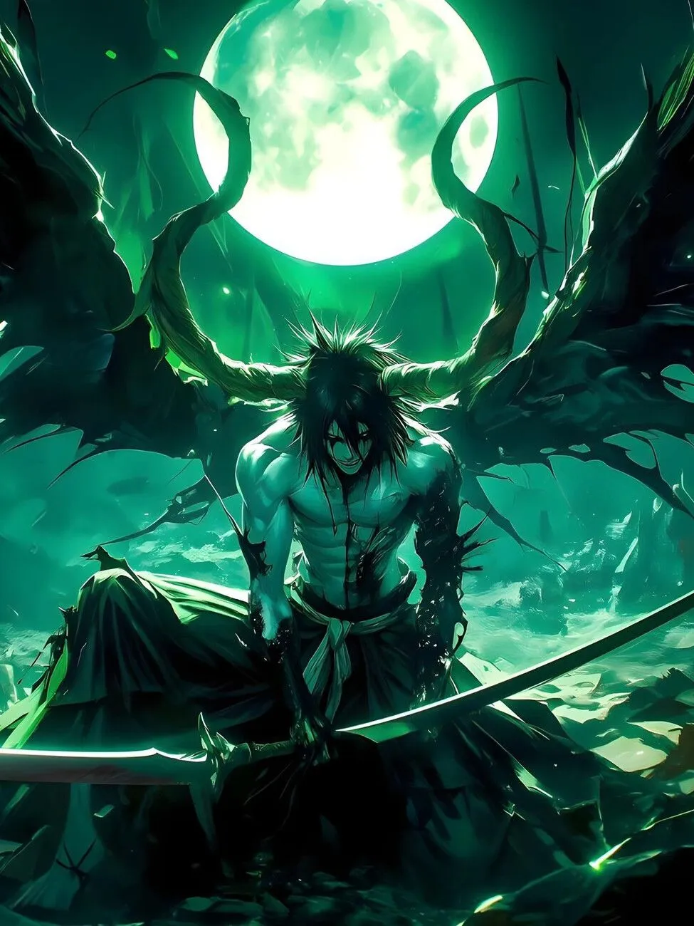 Poster Ulquiorra Cifer. Wall Art 1 FREE
