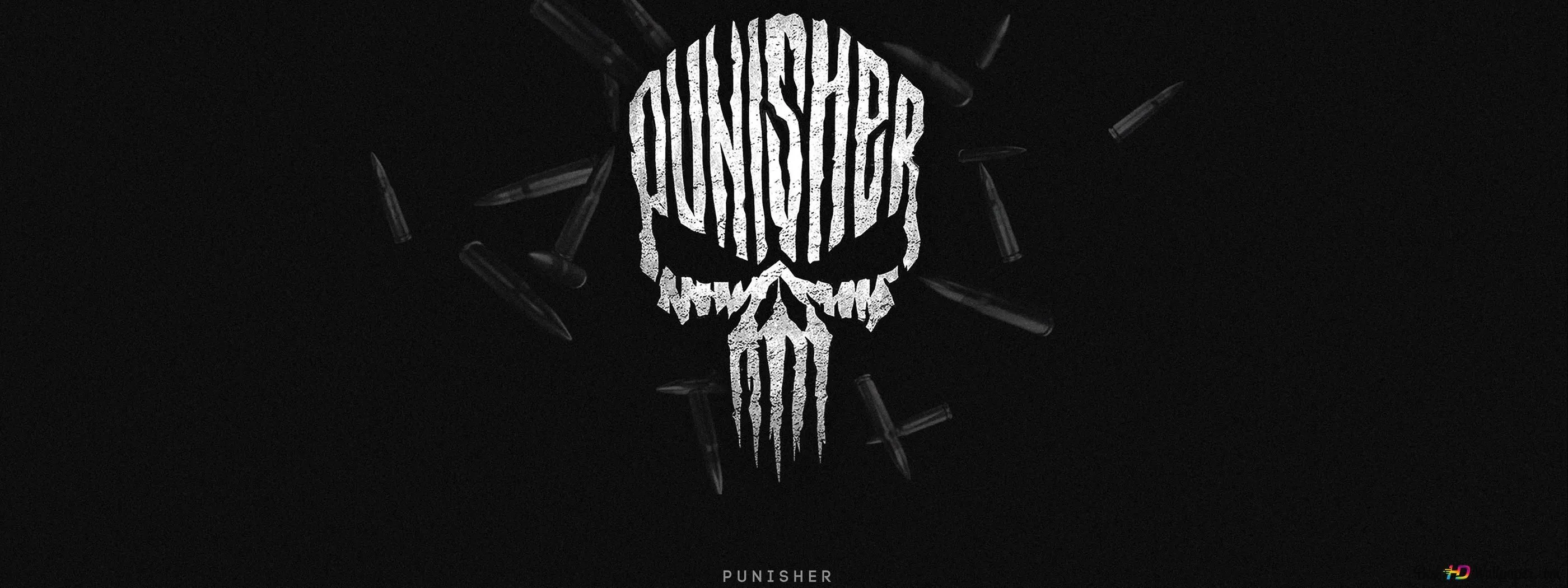 Punisher Name Made His Face 4K wallpaper download
