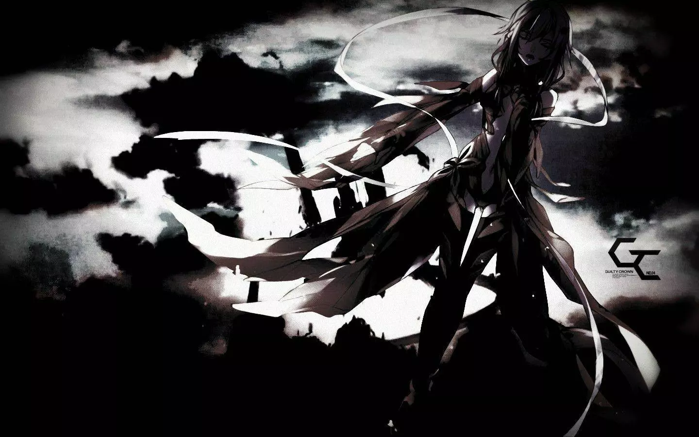Wallpaper Dark anime girls download on VSThemes.org