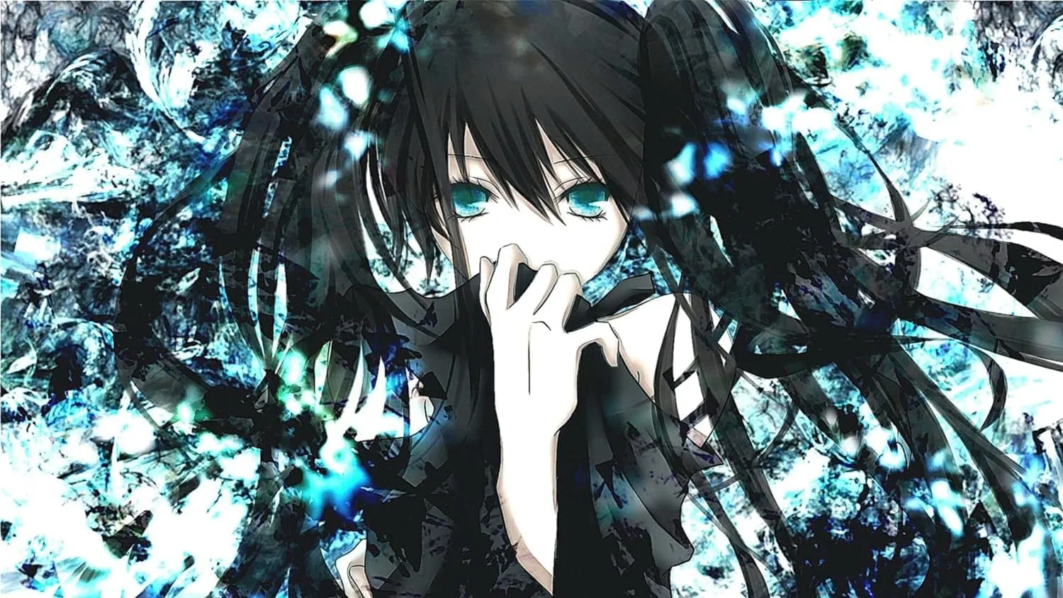 Kundan Store -Dark Anime Girl Abyss Wallpaper HD Poster, Unframed, Matte Finish Paper, Multi Color Poster, Amazon.in: Home & Kitchen