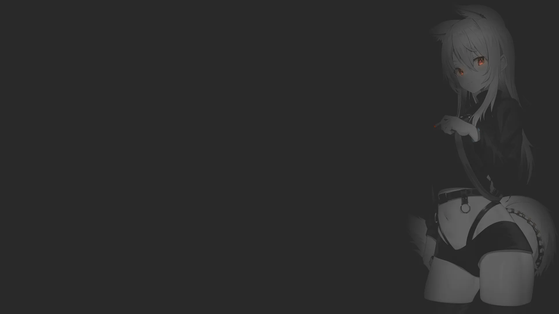 Black Anime Girl Wallpaper, HD Background on WallpaperBat