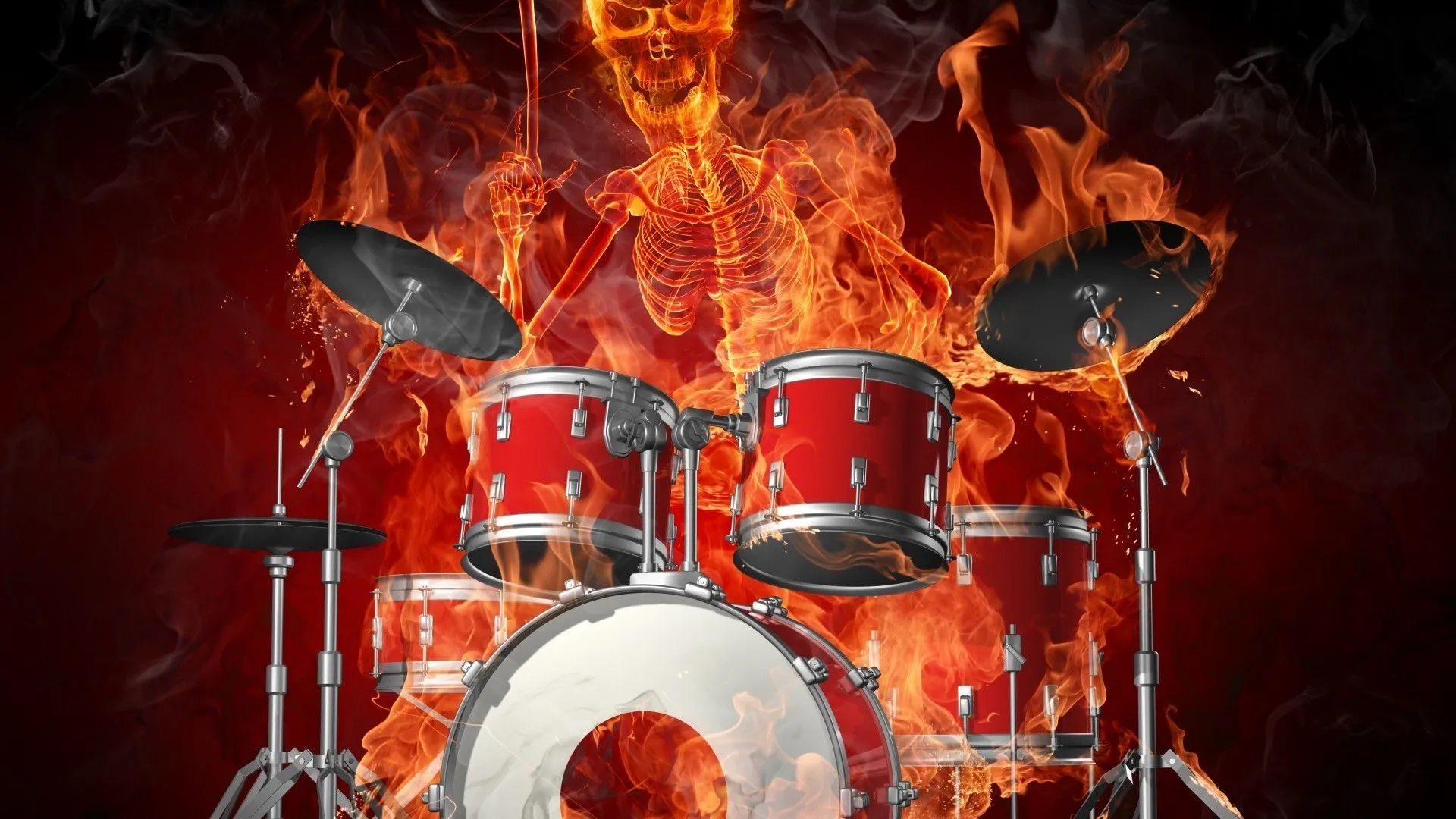 Infernal hardcore drums