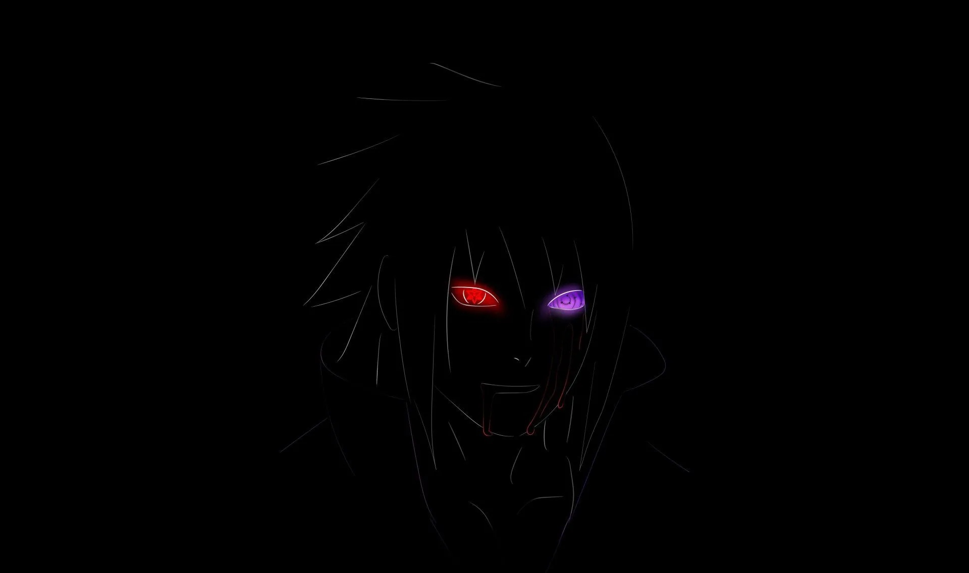 Sasuke Uchiha 4K Ultra HD Dark Anime Wallpaper