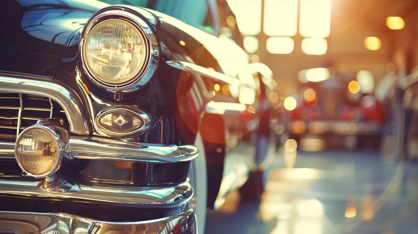 Free Vintage Car Showcased Image, Classic, Car