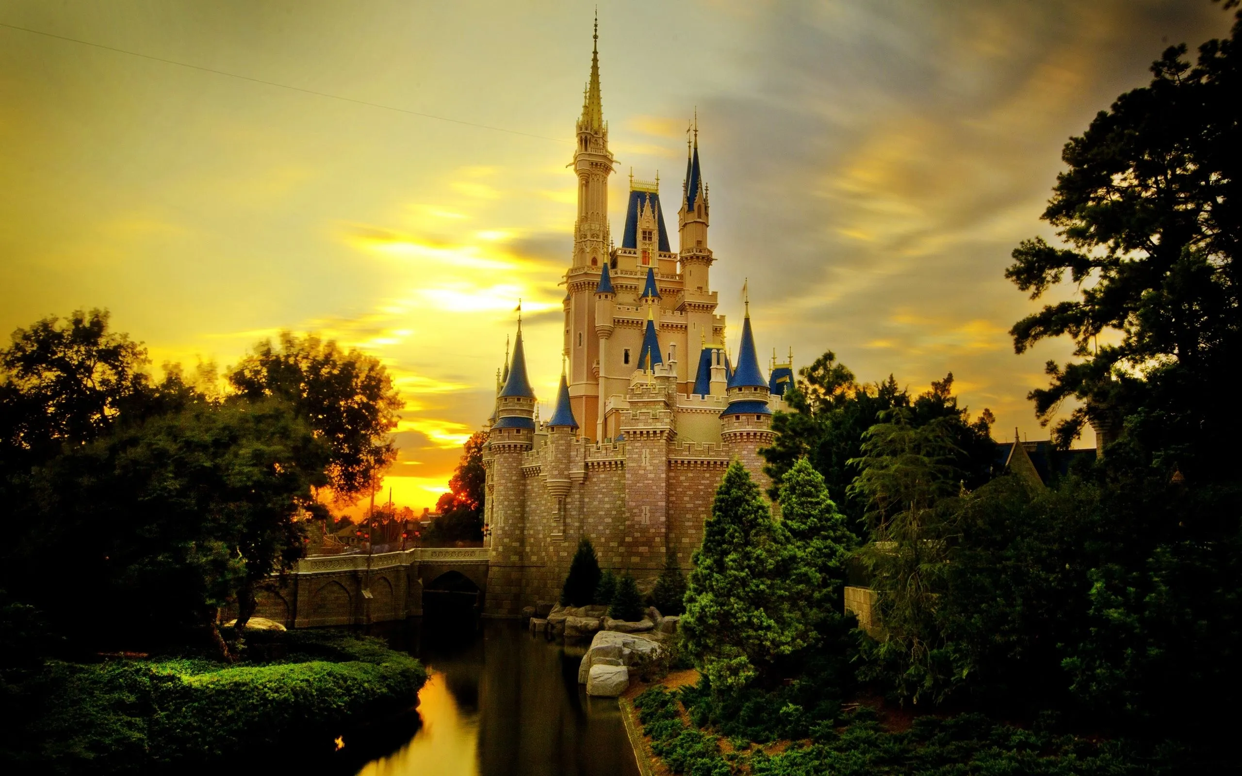 Cinderella Castle MacBook Air Wallpaper Download