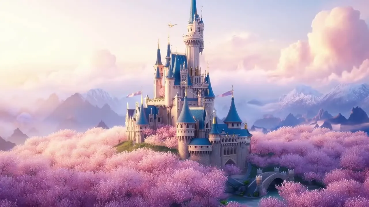 Disney castle Videos and 4K to download
