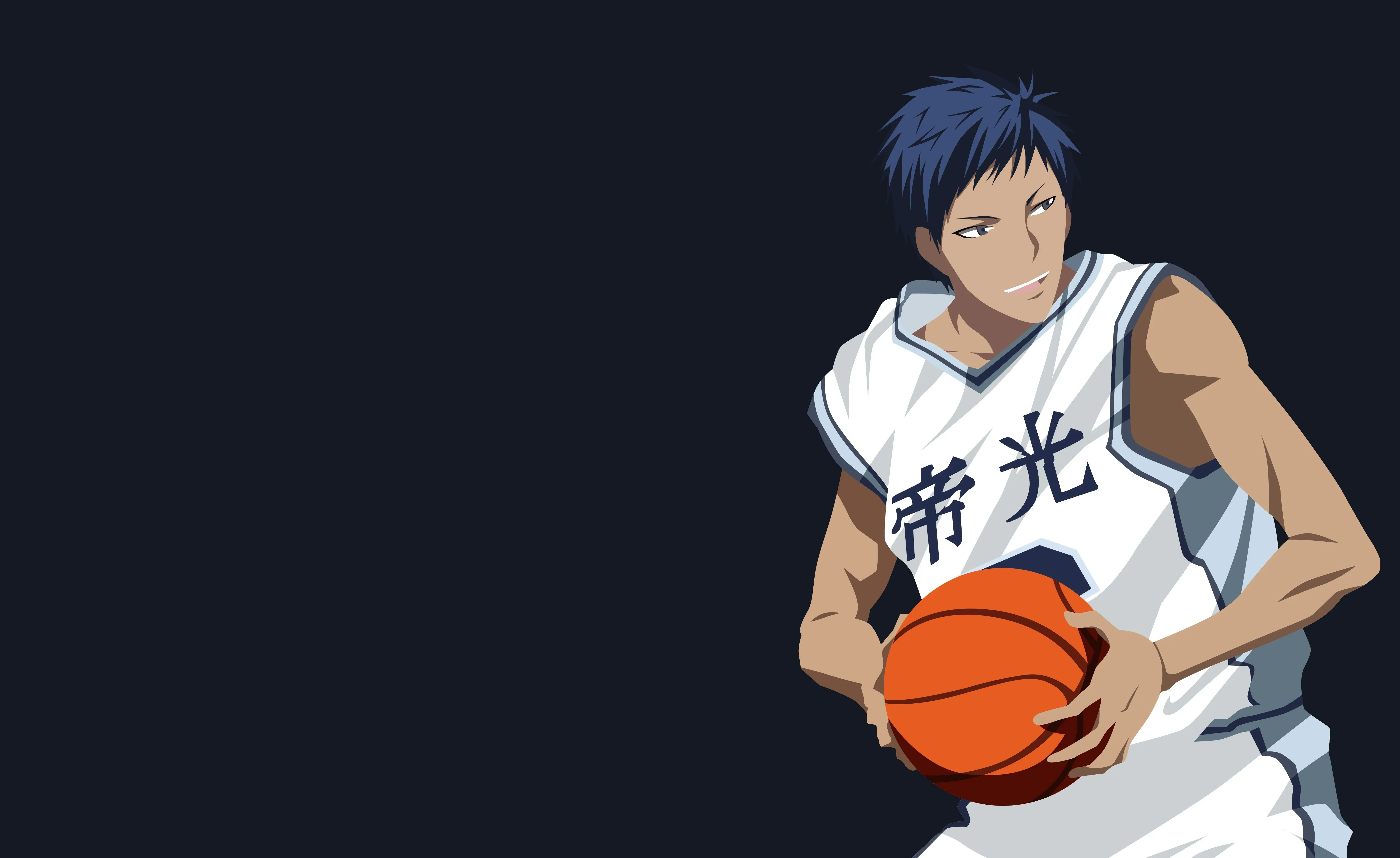 Wallpaper sport, the ball, Kuroko's basketball, Kuroko from Basket, Amine Dykes for mobile and desktop, section сёнэн, resolution 6000x3680
