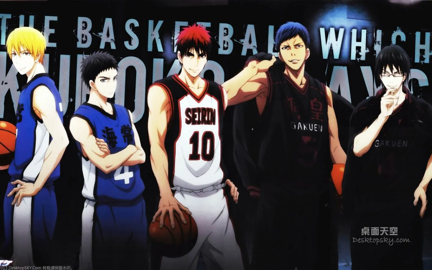 Manga Anime Kuroko basketball Desktop wallpaper 1440x900
