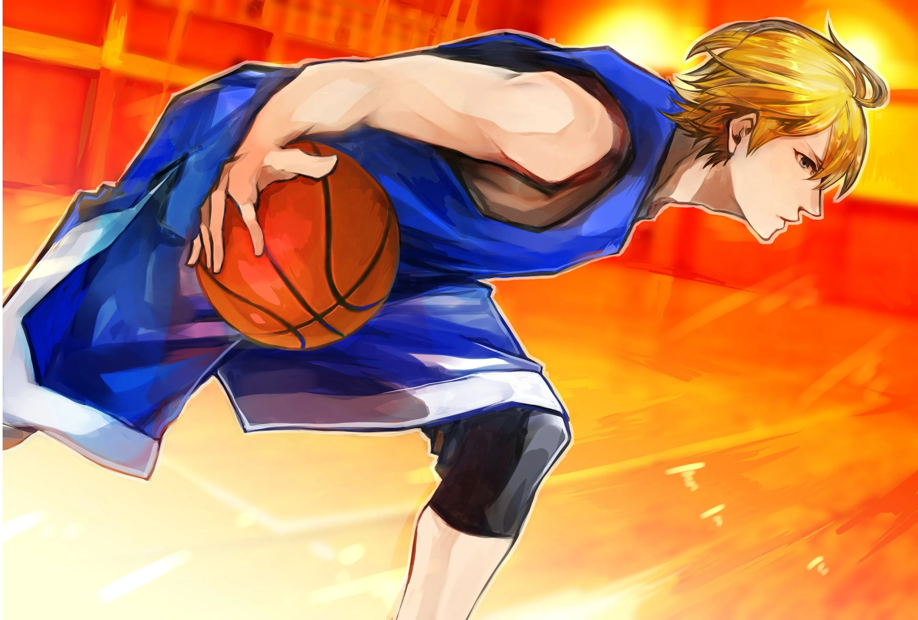 kuroko, No, Basuke, Kise, Ryouta, Basketball, Ball, Basketball, Uniform, Basketball, Uniform Wallpaper HD / Desktop and Mobile Background