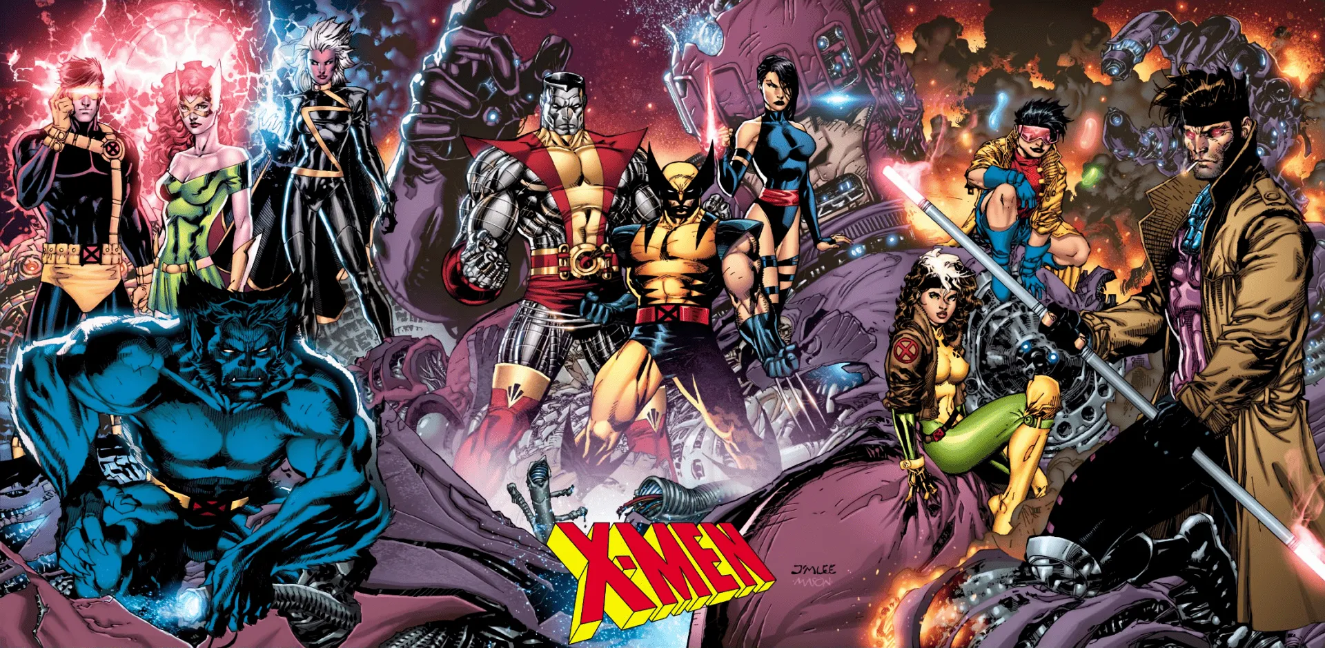 Epic X Men Marvel HD Wallpaper By Jim Leex1080