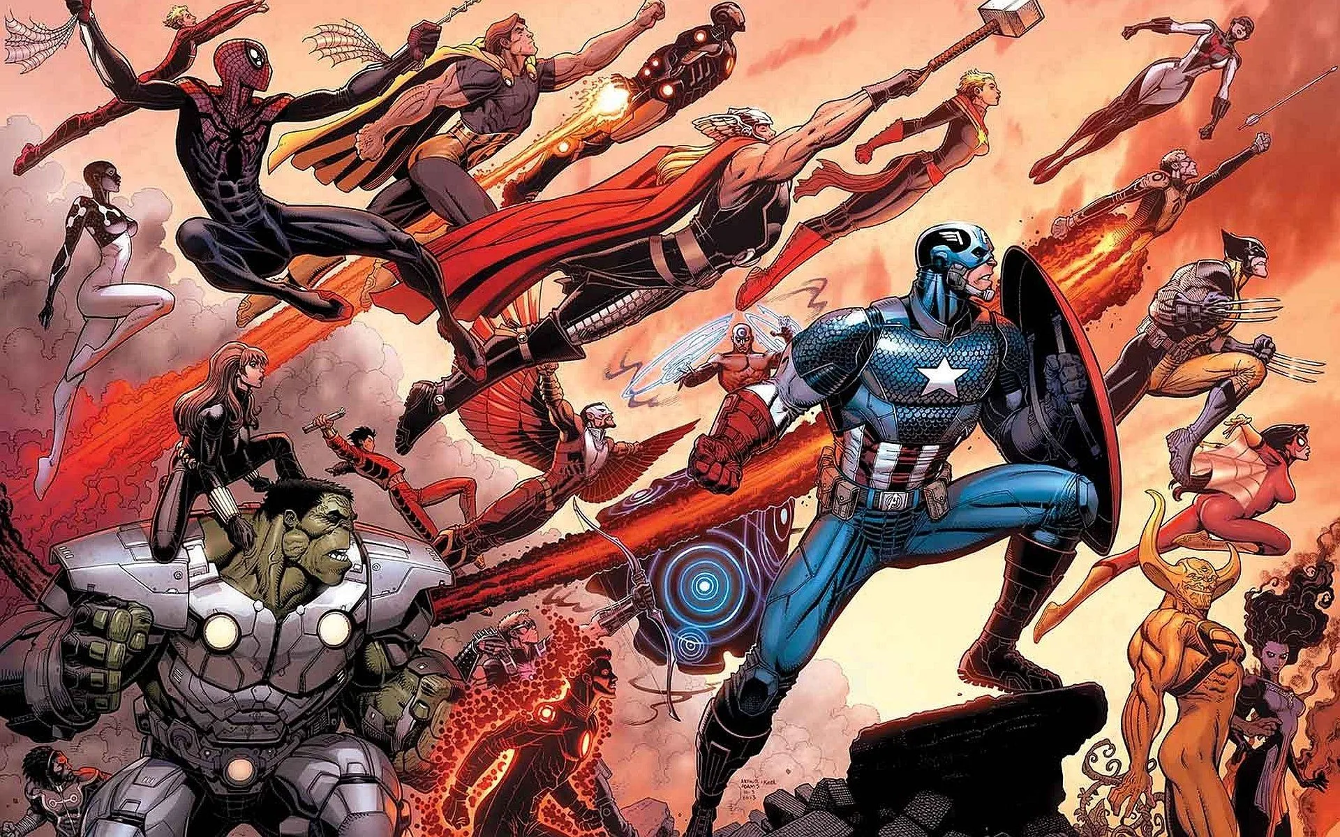 Avengers World: Epic HD Comic Wallpaper Showcasex1199