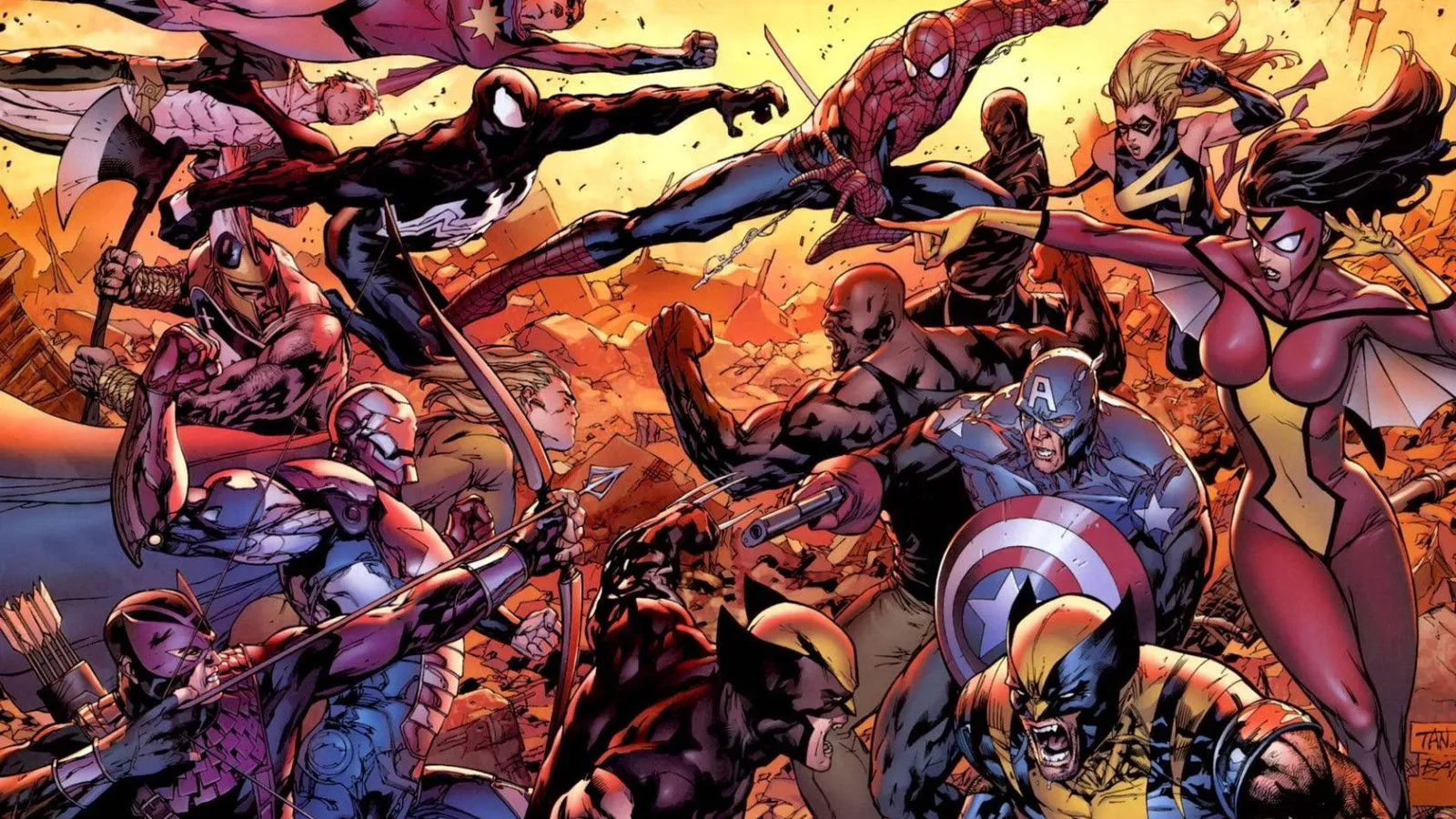 Avengers Comic Character Desktop Wallpaper 110063