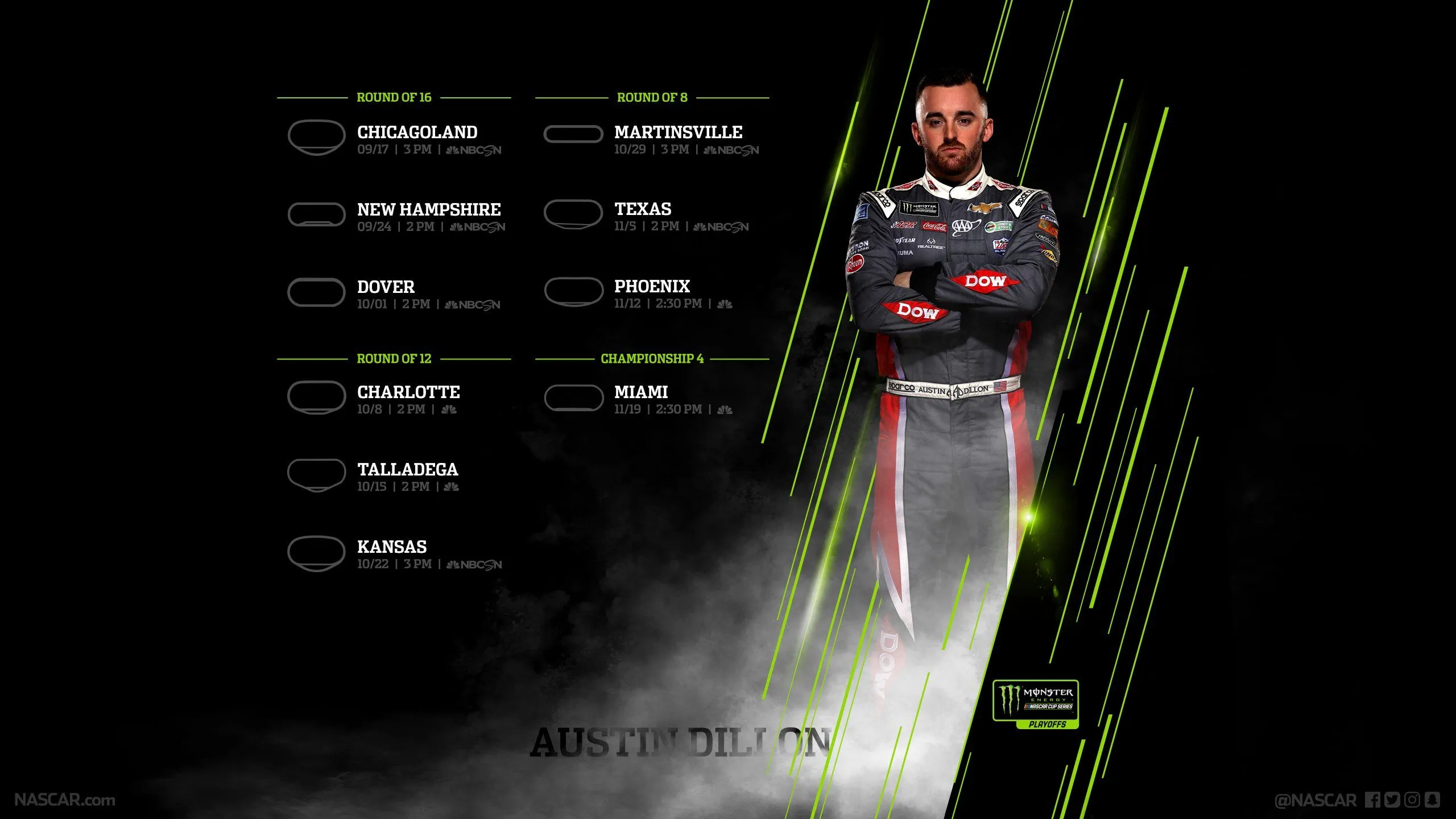 NASCAR Playoffs wallpaper, home screens available now