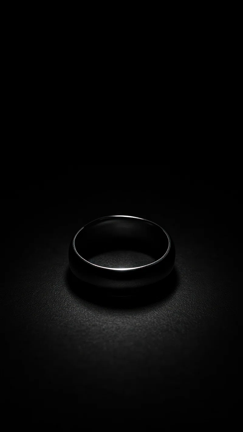 Elegant ring shadow mobile wallpaper