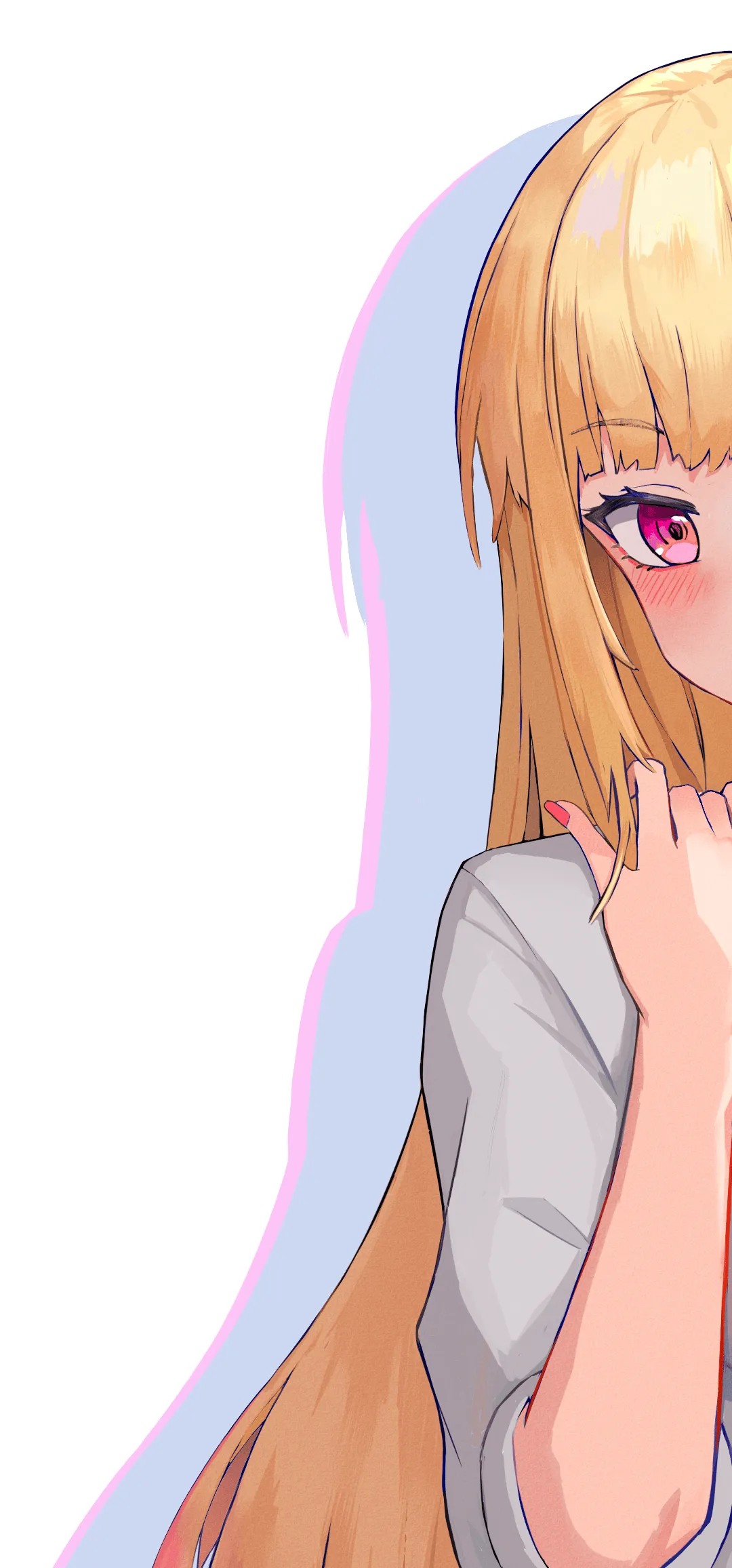 My Dress Up Darling: Stylish Anime Phone Wallpaper